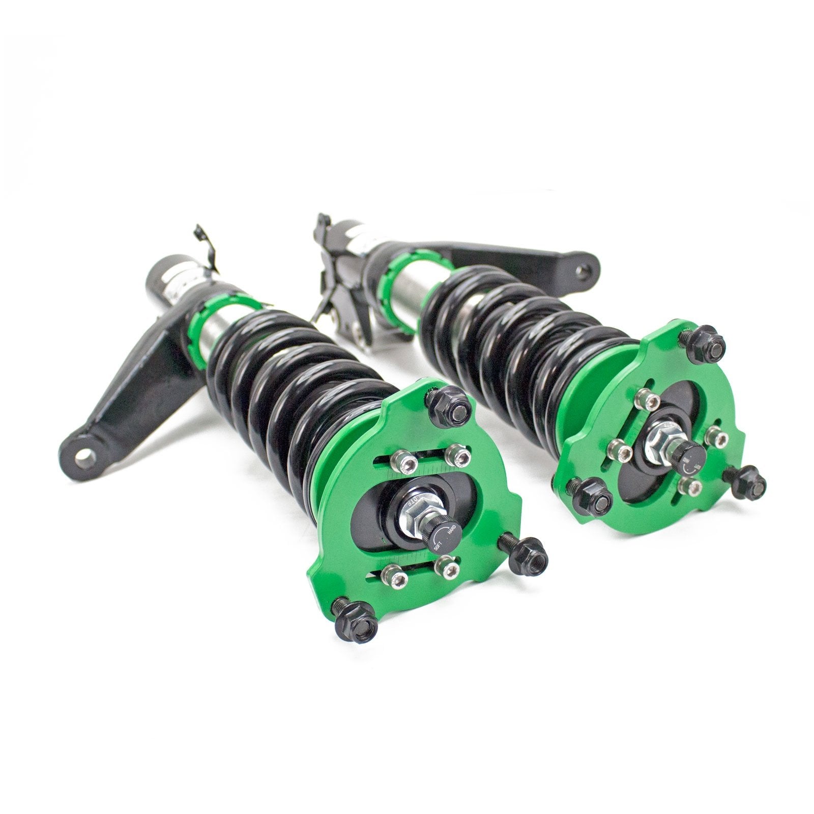 Rev9 R9-HS2-013_2 Hyper-Street II Coilover Suspension Lowering Kit, Mono-Tube Shock w/ 32 Click Rebound Setting, Full Length Adj