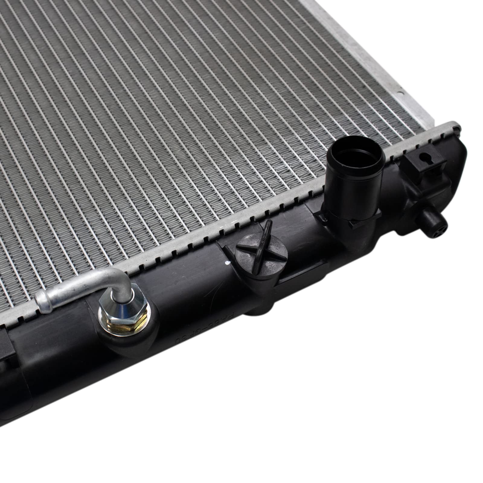 Trq Radiator Assembly Aluminum Core Compatible With 92-96 Toyota Camry Cu1318 To3010115