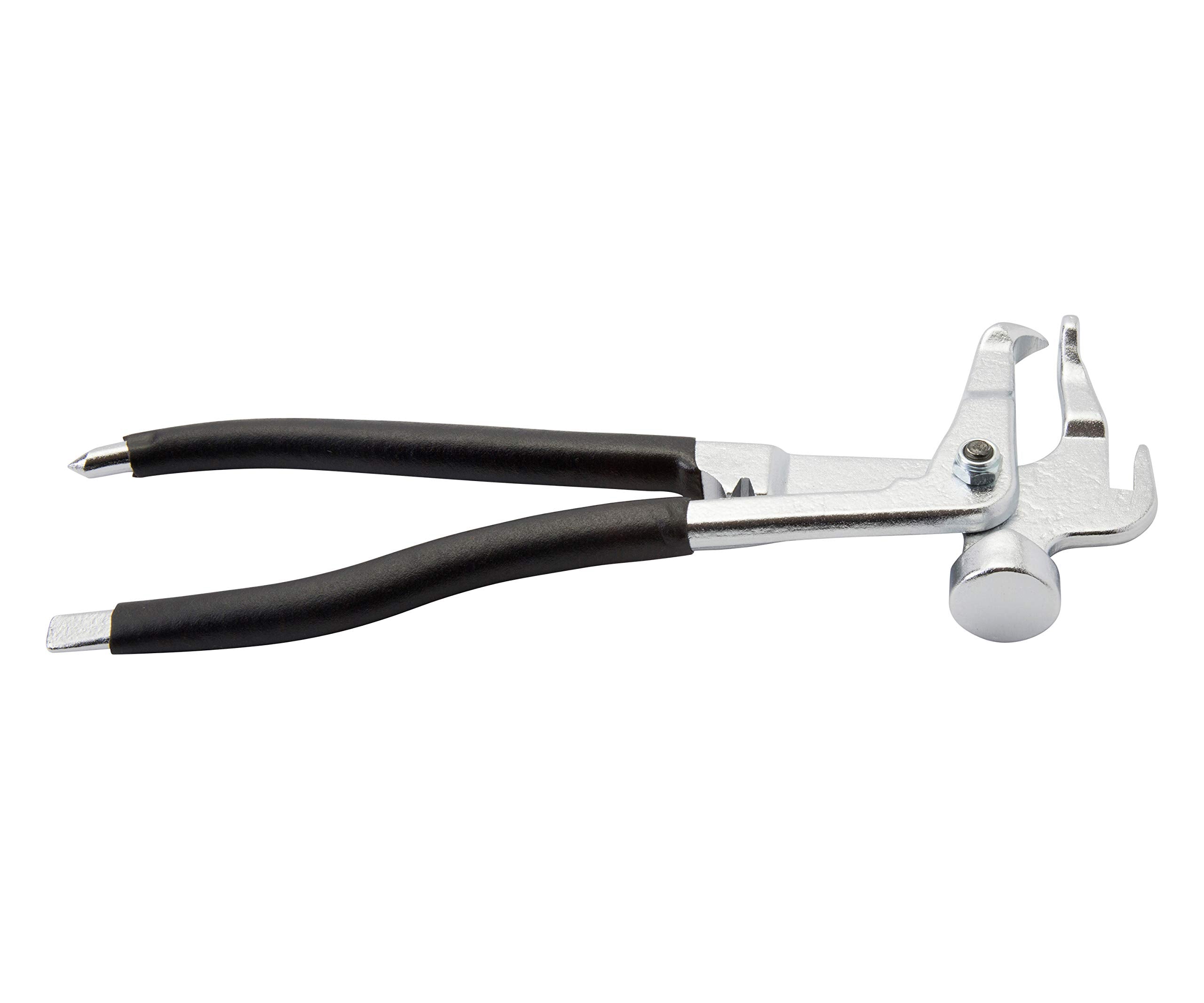 Steelman Heavy-Duty Wheel Weight Hammer, Durable Steel, Nickel Plated Finish