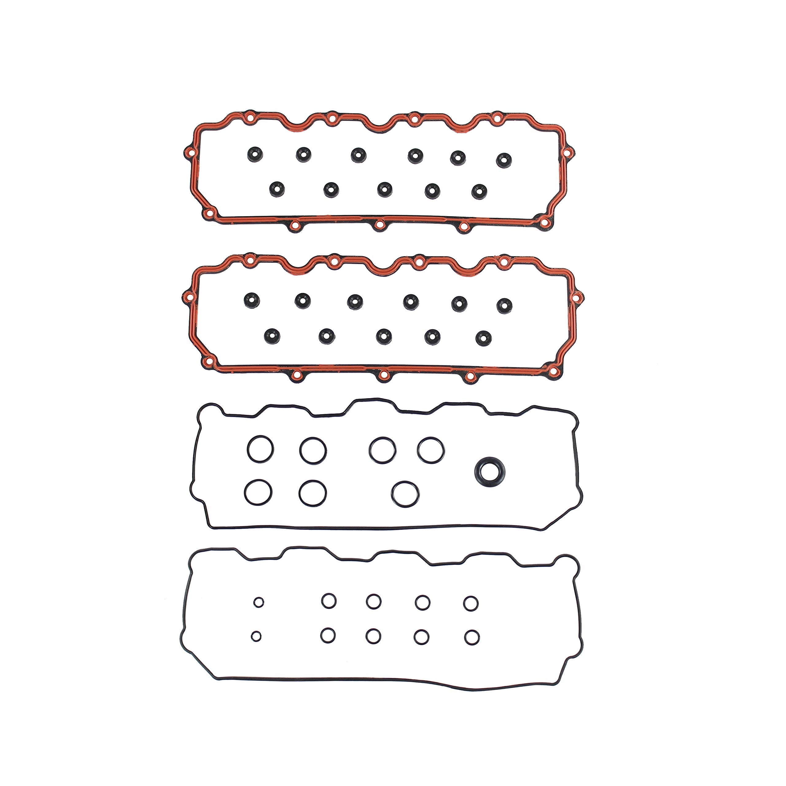Dnj Vc4214G Valve Cover Gasket Set For 2003-2010, Ford, E-350 Club Wagon, E-350 Super Duty, Excursion, F-250 Super Duty, F-350 S