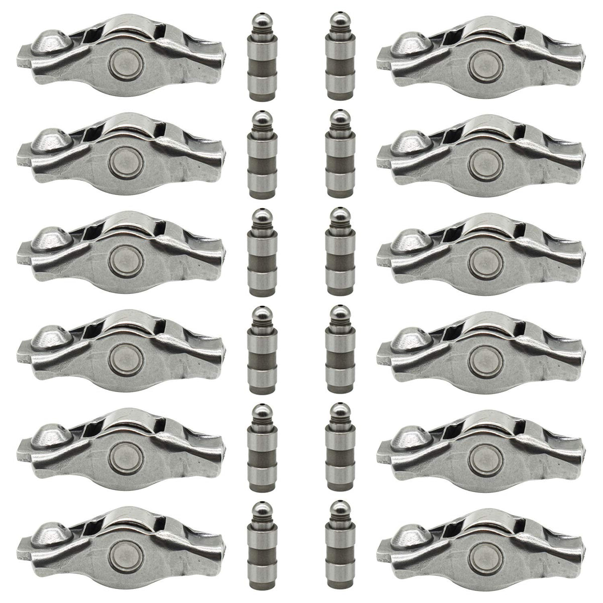 Rocker Arm and Lifter Kit 12 Pcs for ChrysIer 200 300 Compatible with Dodge Ram 1500 Challenger Charger Journey Avenger for Jeep