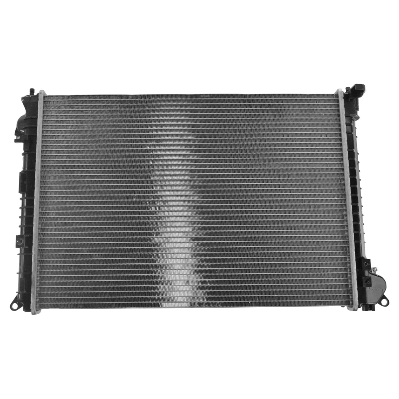 Trq Radiator Assembly Aluminum Core Compatible With 2002-2006 Mini Cooper S L4 1.6L Supercharged 2007-2008 Mini Cooper S Convert