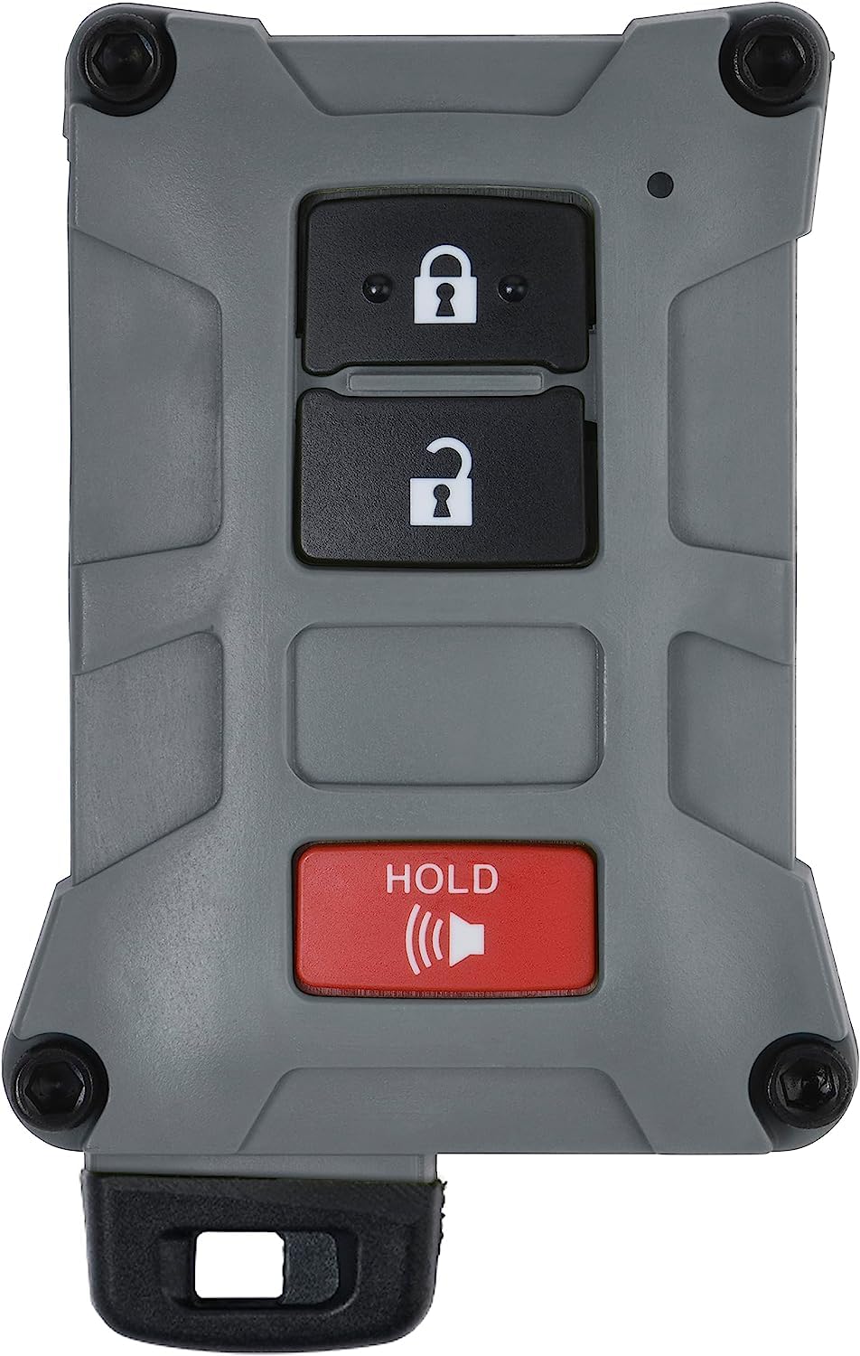 Ajt Design Replacement Key Fob Case For Toyota Tacoma, Tundra, 4Runner V1 - Custom Made In Usa (Color: Lunar Rock)