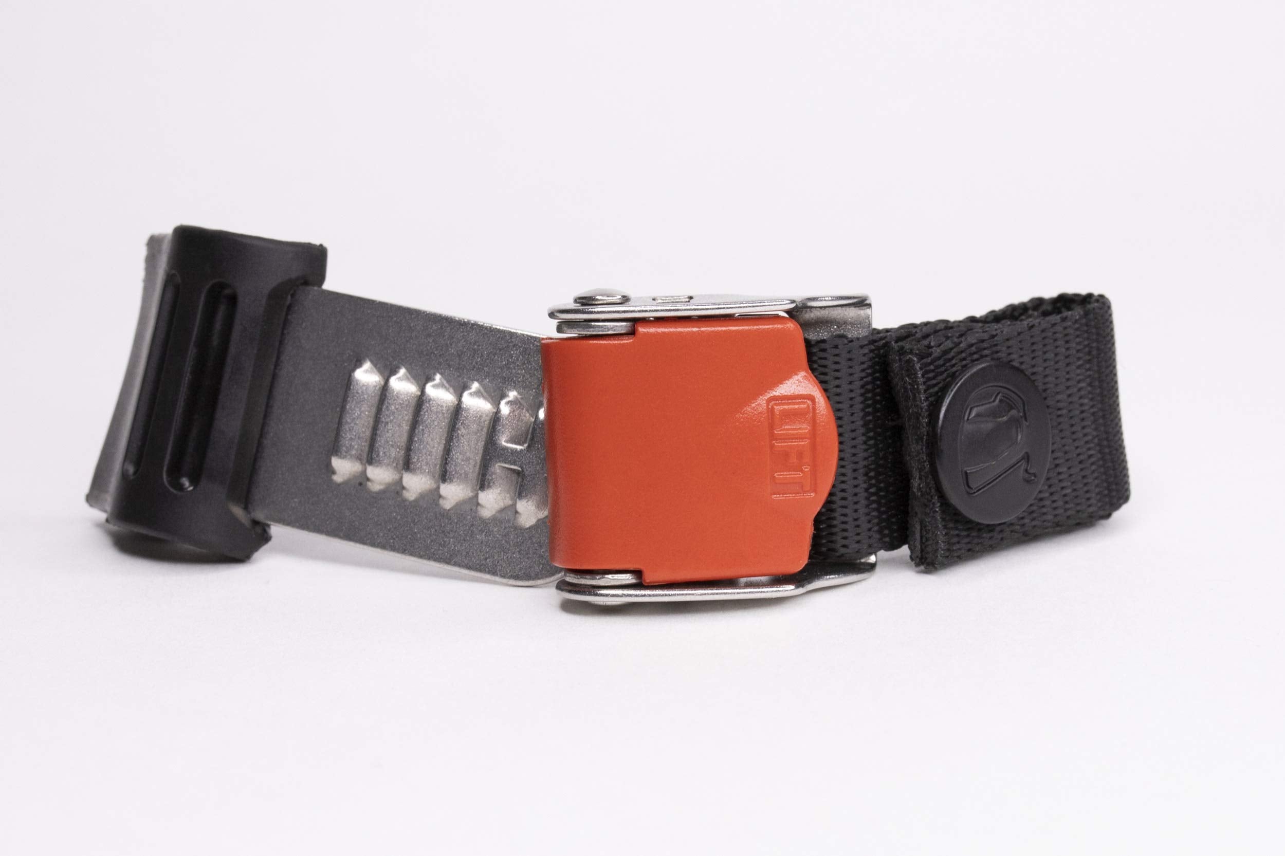 The Helmet Shop Stainless Steel Quick Release Buckle Kit for Helmet Chin Straps - Easy Install without Removing Strap Snap