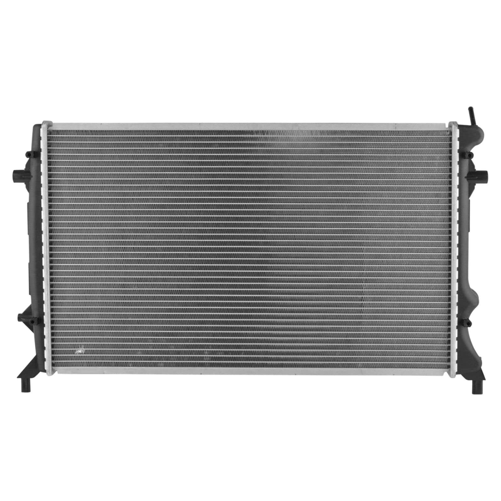 Trq Radiator Assembly Aluminum Core Compatible With 12-14 Volkswagen Beetle 13 Gti 11-15 Jetta Passat Cu13215 Cu13234 Vw3010158