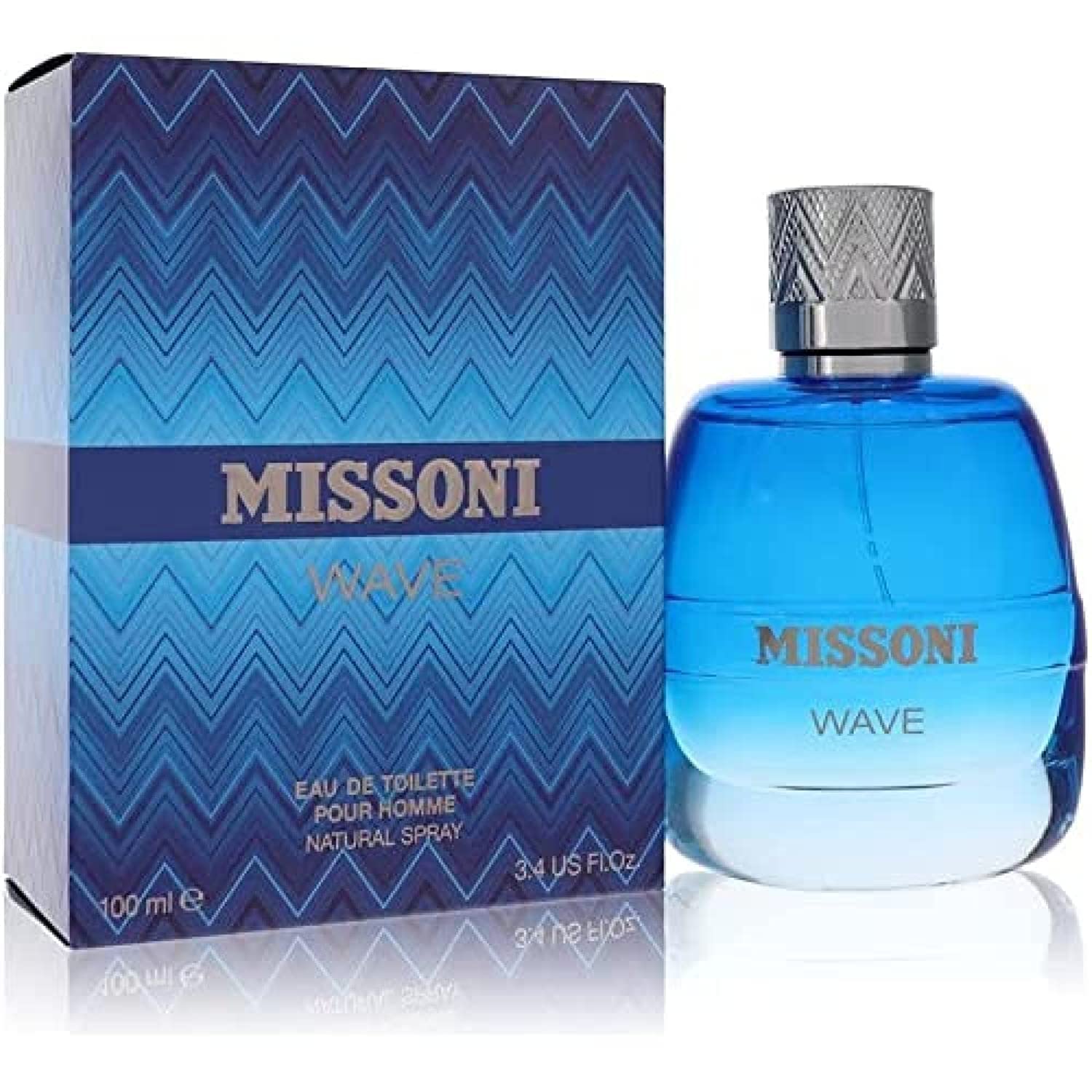 Missoni Missoni Wave Men EDT Spray  3.4 Fl Oz (Pack of 1)-New