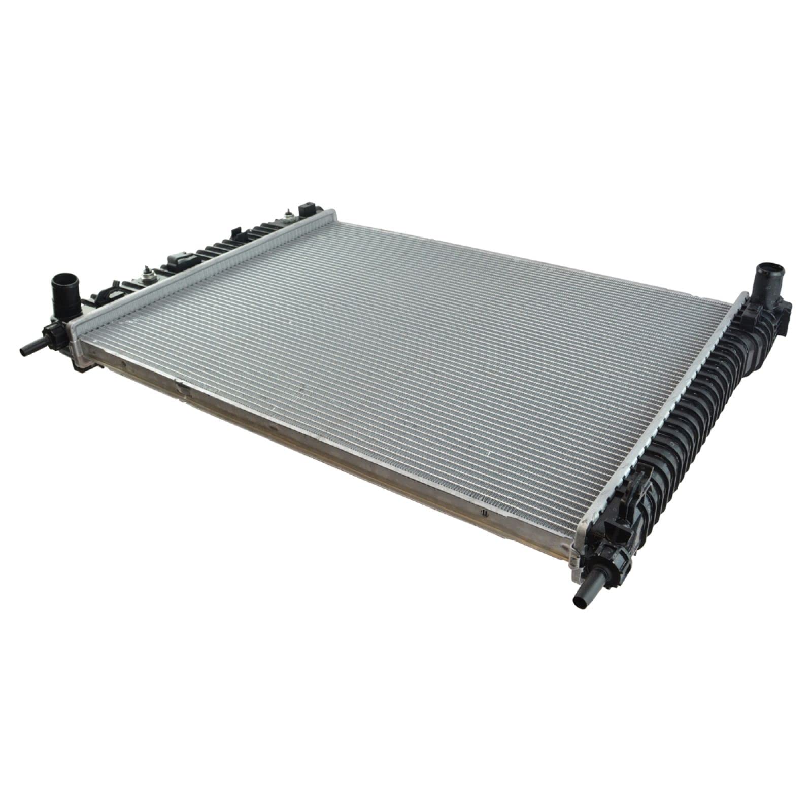 Trq Radiator Assembly Aluminum Core Compatible With 12-15 Chevrolet Captiva Sport 08-10 Saturn Vue Cu13057 Gm3010523