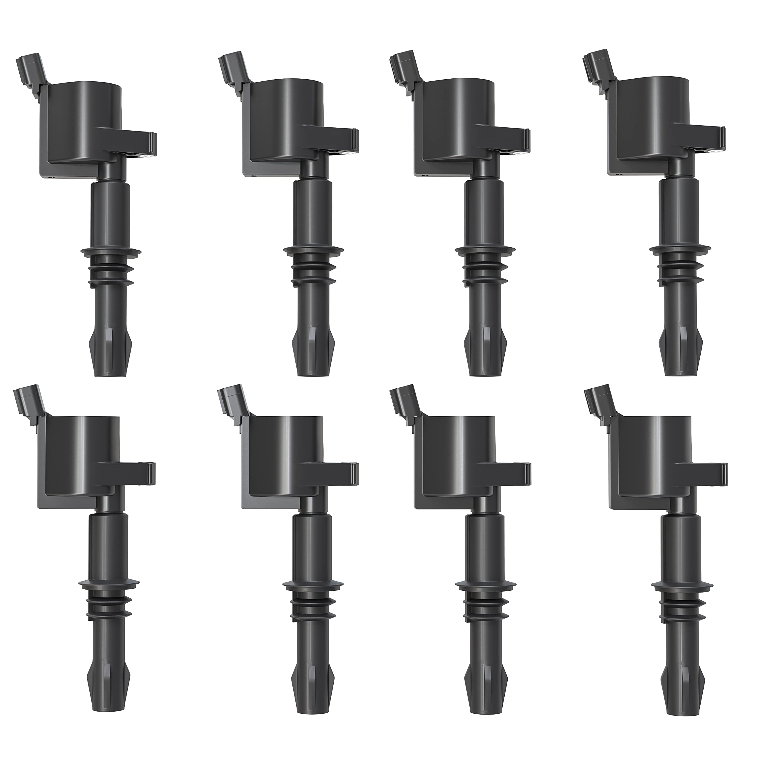 Ignition Coil Pack Set Of 8 - Compatible With Ford, Lincoln And Mercury - 4.6L, 5.4L - 2004, 2005, 2006, 2007, 2008 F150, F250 S