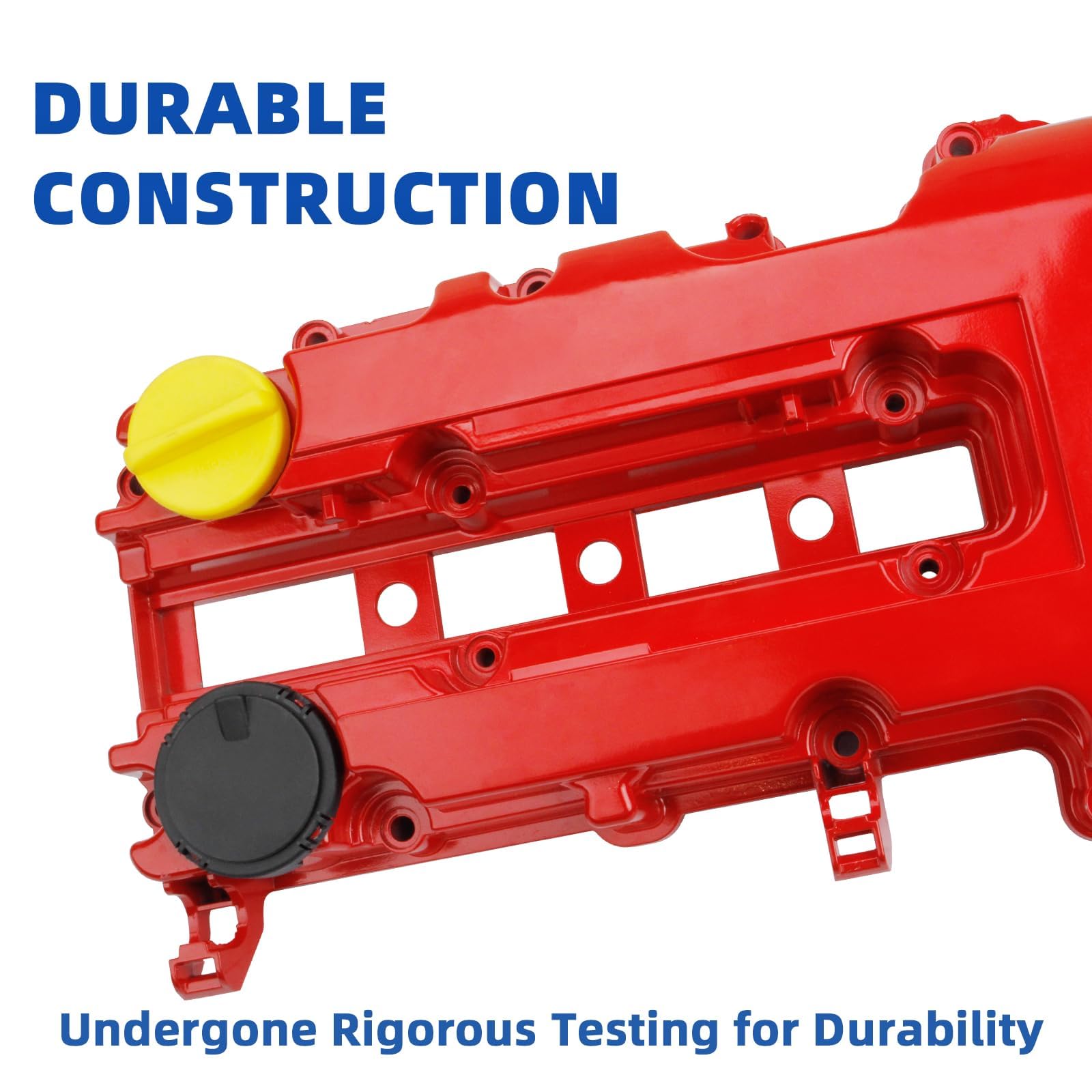 Mitzone Upgrade Aluminum Valve Covers Compatible With Chevrolet Cruze Sonic Trax Volt Buick Encore Cadillac Elr 2011-2019 1.4L T