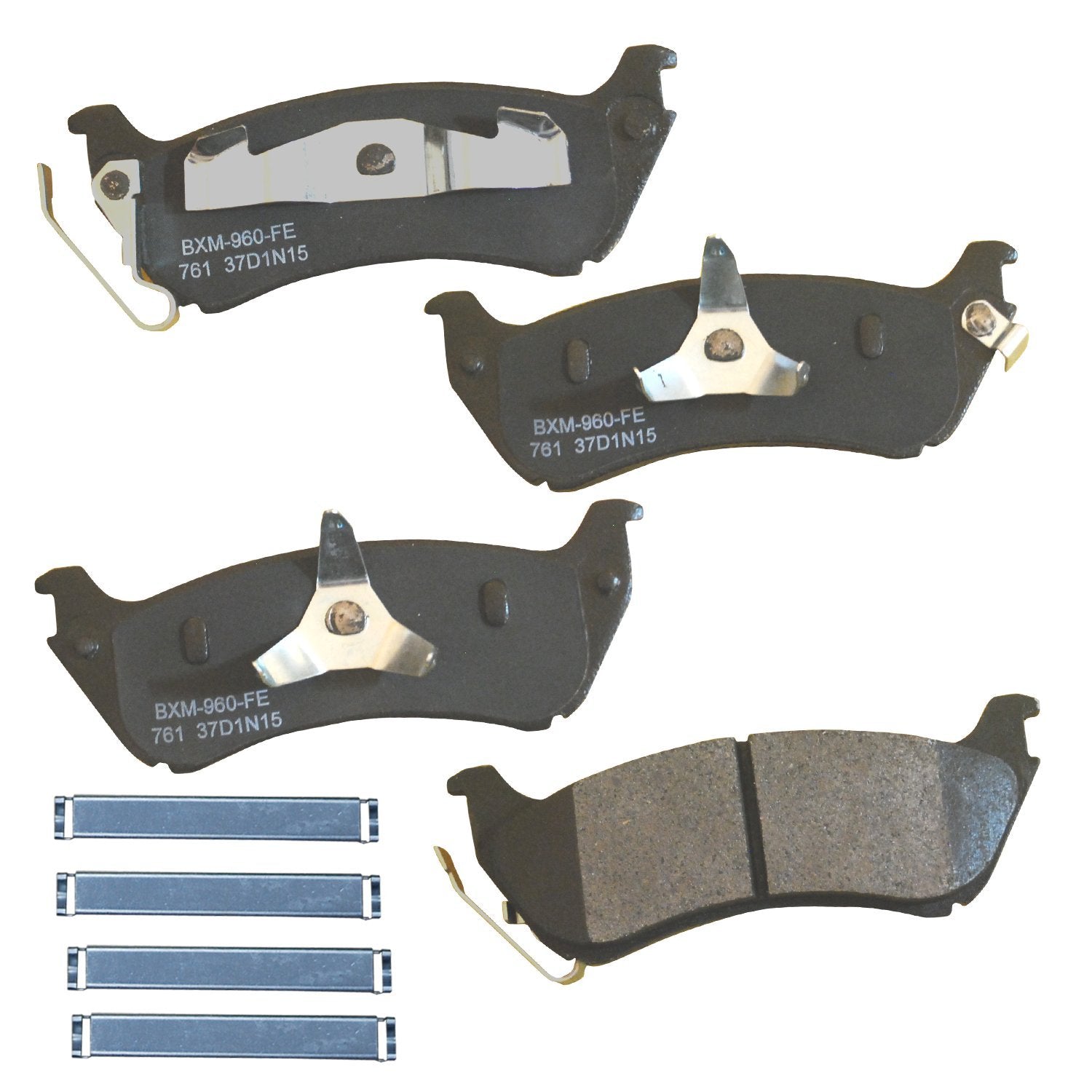 Bendix Premium Sbm761 Semi-Metallic Rear Brake Pads For Mercedes-Benz Ml320 1998