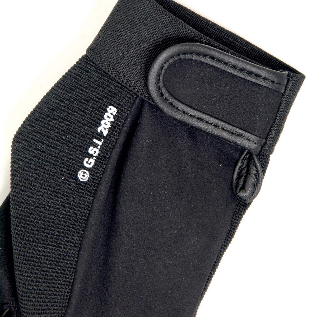 Hot Leathers Womens Motorcycle Powersports Gloves, Black, X-Small Us