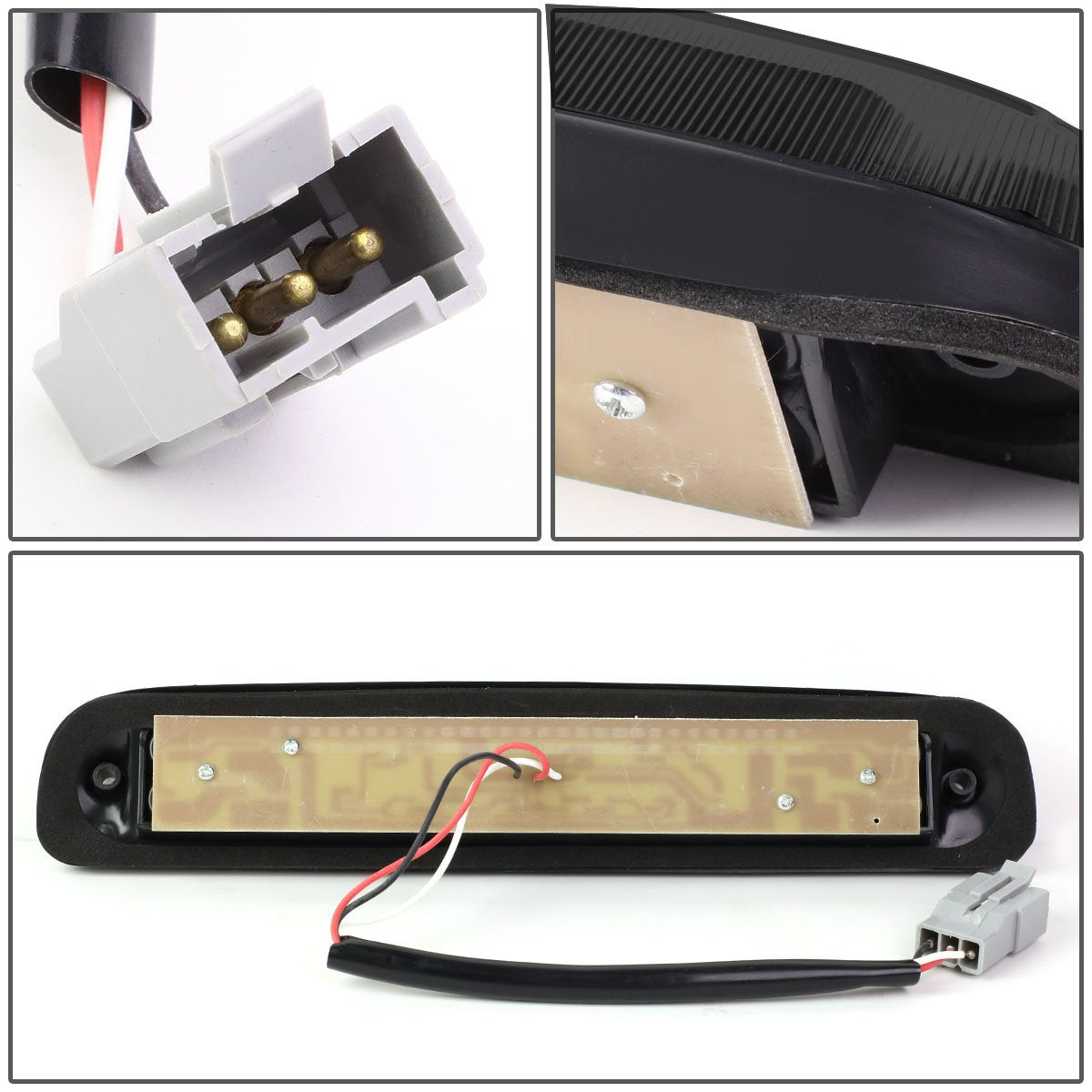 Dna Motoring 3Bl-Fspran99-3D-Led-Bk-Sm Black Housing 3D Led High Mount 3Rd Third Brake Light [Compatible With 93-11 Ranger / 99-16 F250 -F550 Sd / 95-03 B2300 B2500]