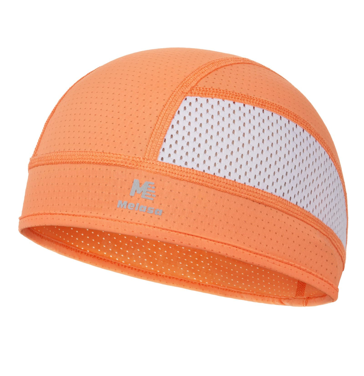 Melasa Cooling Skull Caps Helmet Liner, Lightweight Mesh Under Helmet Cycling Motorcycle Hard Hat Sweat Liner For Men Women Oran