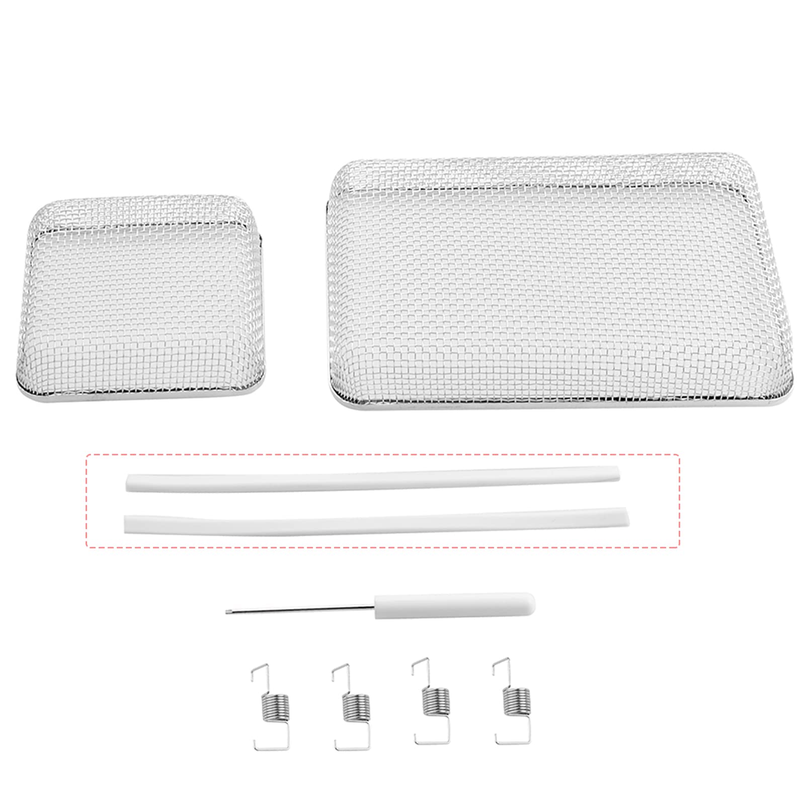 Rvguard Rv Flying Insect Screen For Rv Water Heater Vent Cover Protects From Insects Stainless Steel Mesh With Installation Tool