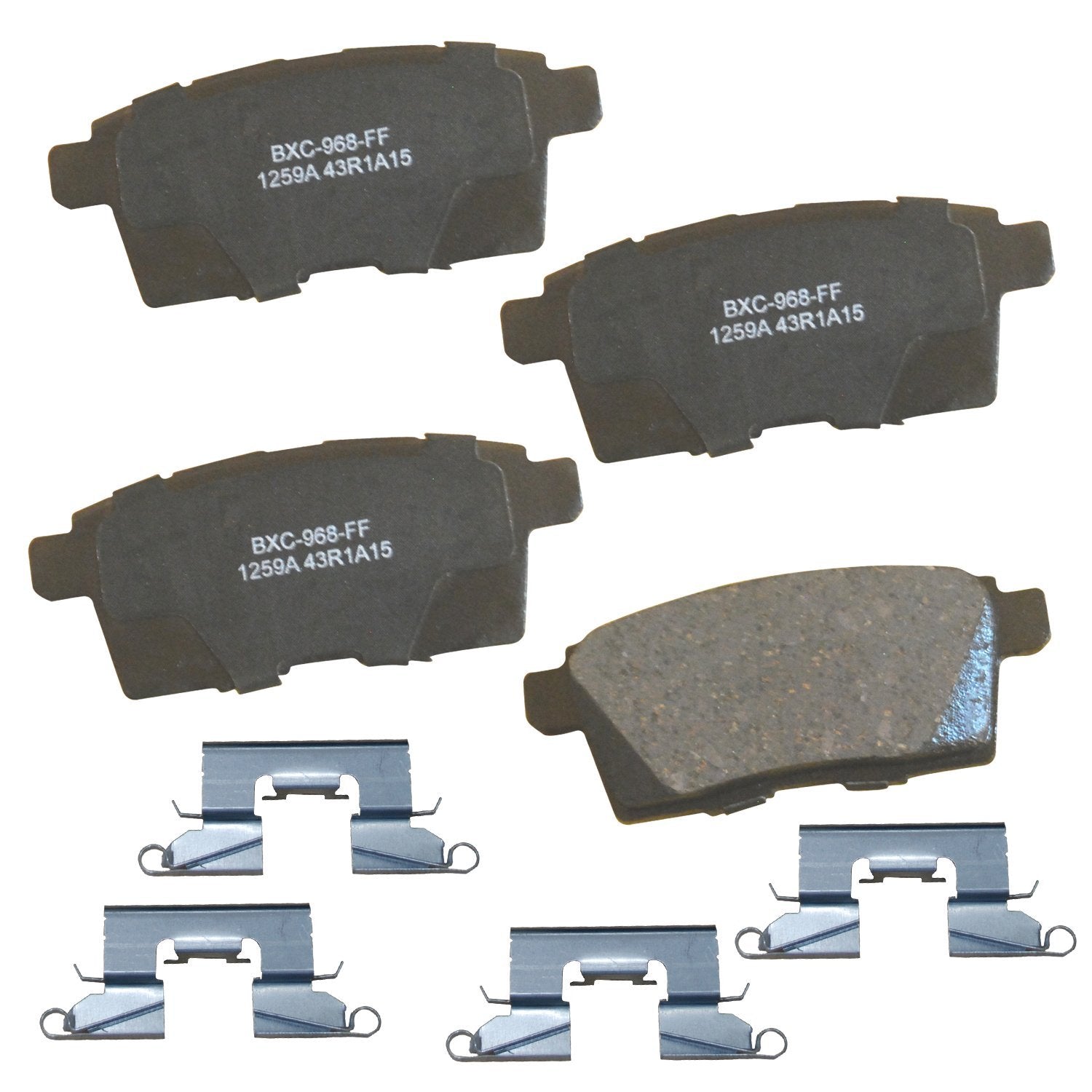 Bendix Premium Sbc1259A Ceramic Rear Brake Pads For Mazda Cx-9 2012