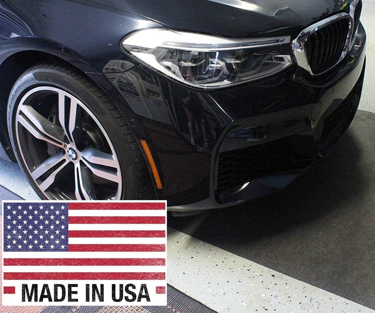 Golf Cart Mat For Garage Floor - Oil Absorbent, Waterproof, Battery Acid Resistant - 5X8Ft Garage Mat - Cut To Size - Reusable F