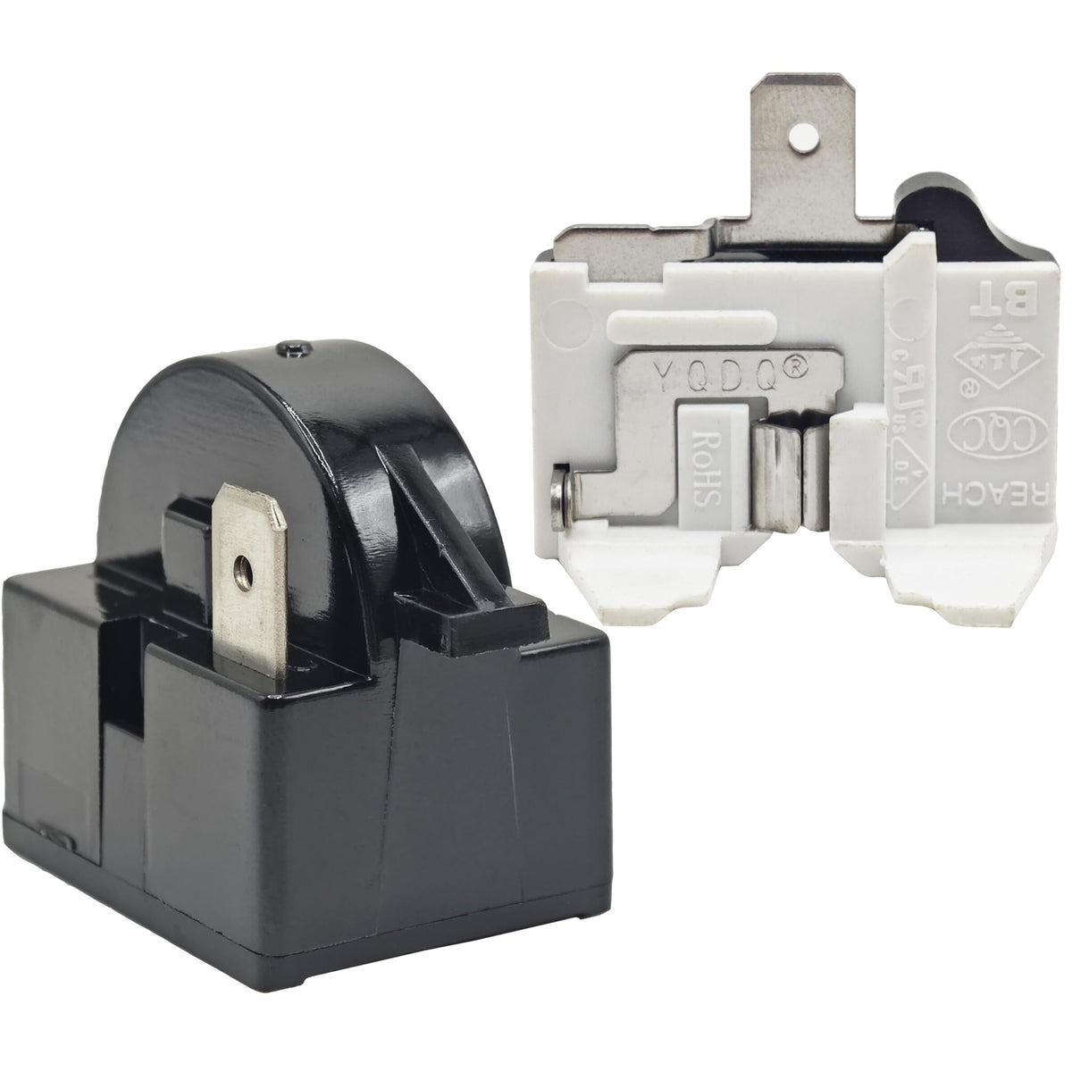 1 Pack QP2-4.7 QP2-4R7 4.7 Ohm Refrigerator 1 Pin PTC Start/Starter Relay Refrigerator Overload Protector fits Whirlpool Frgidai