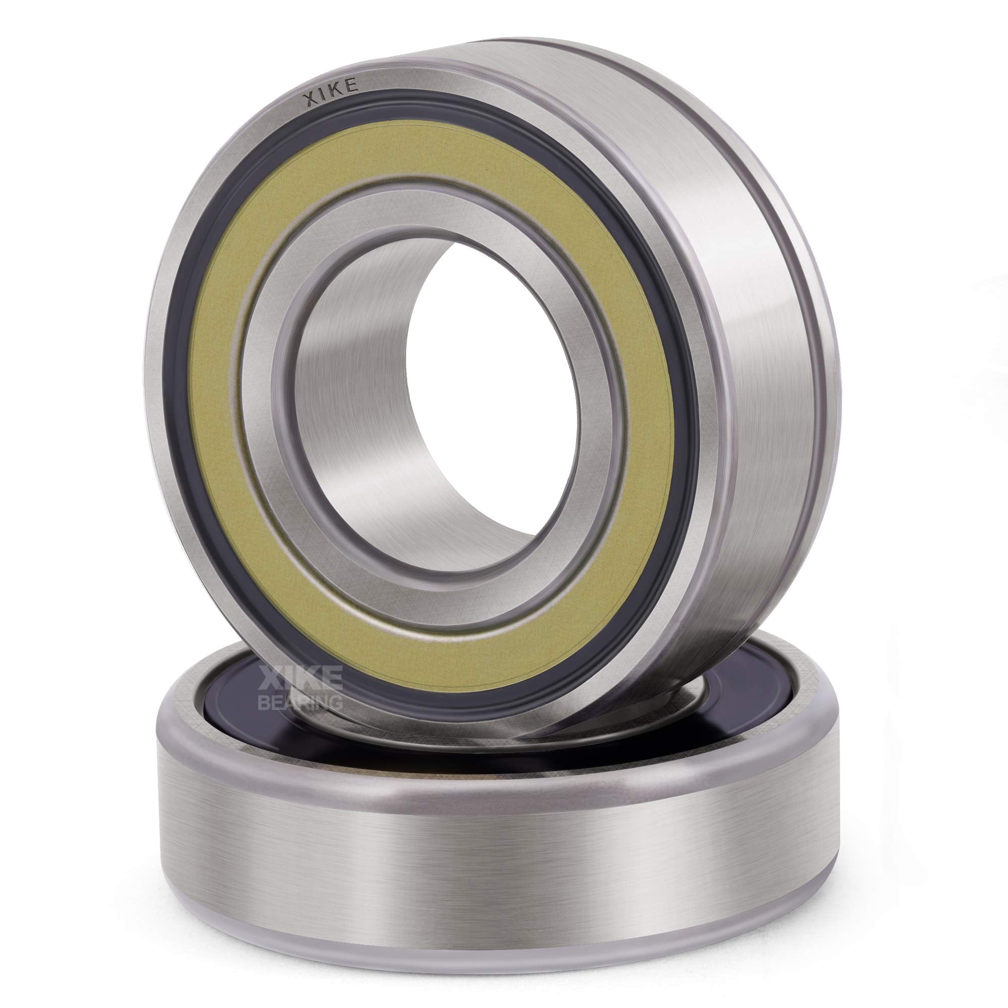 Xike 189-56 High Torque Bearing Kit, Eliminates Lateral Walking Of The Mmainshaft Race, Compatible Harley Davidson 1985-2007 Big