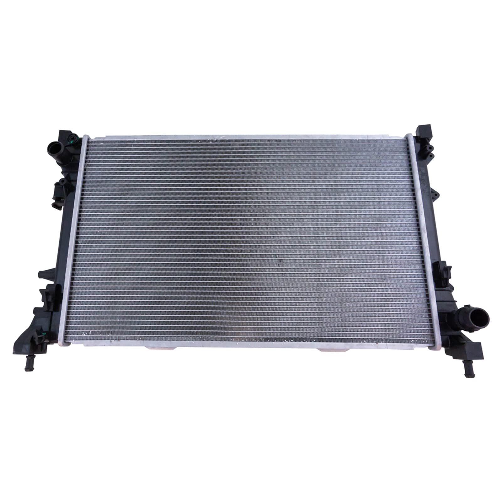 Trq Radiator Assembly Aluminum Core Compatible With 12-19 Fiat 500 Cu13245 Fi3010100
