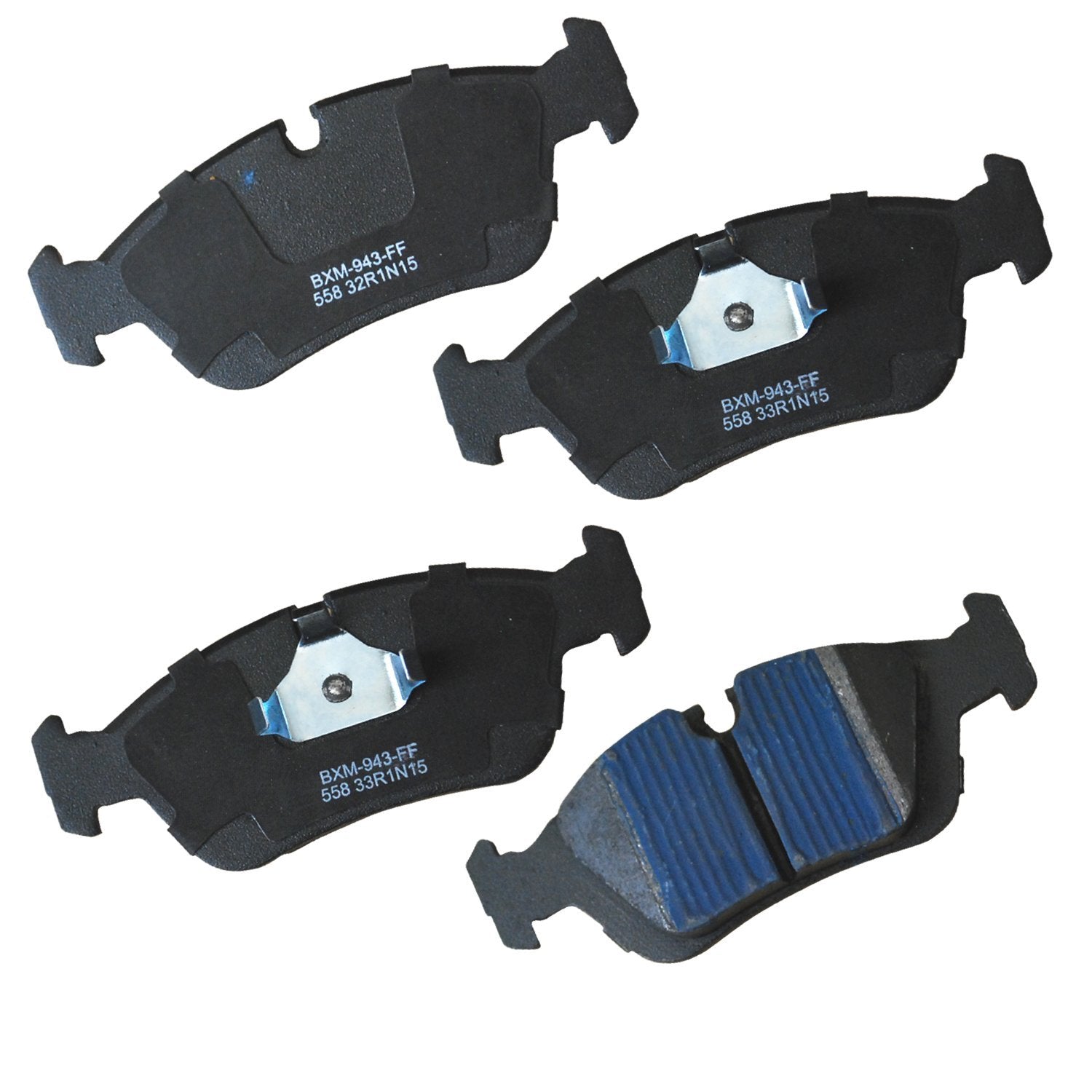 Bendix Premium Sbm558 Semi-Metallic Front Brake Pads For Select Models Bmw 318I, 318Is, 318Ti, 320I, 325I, 325Is, 328Ci, 328I, 3