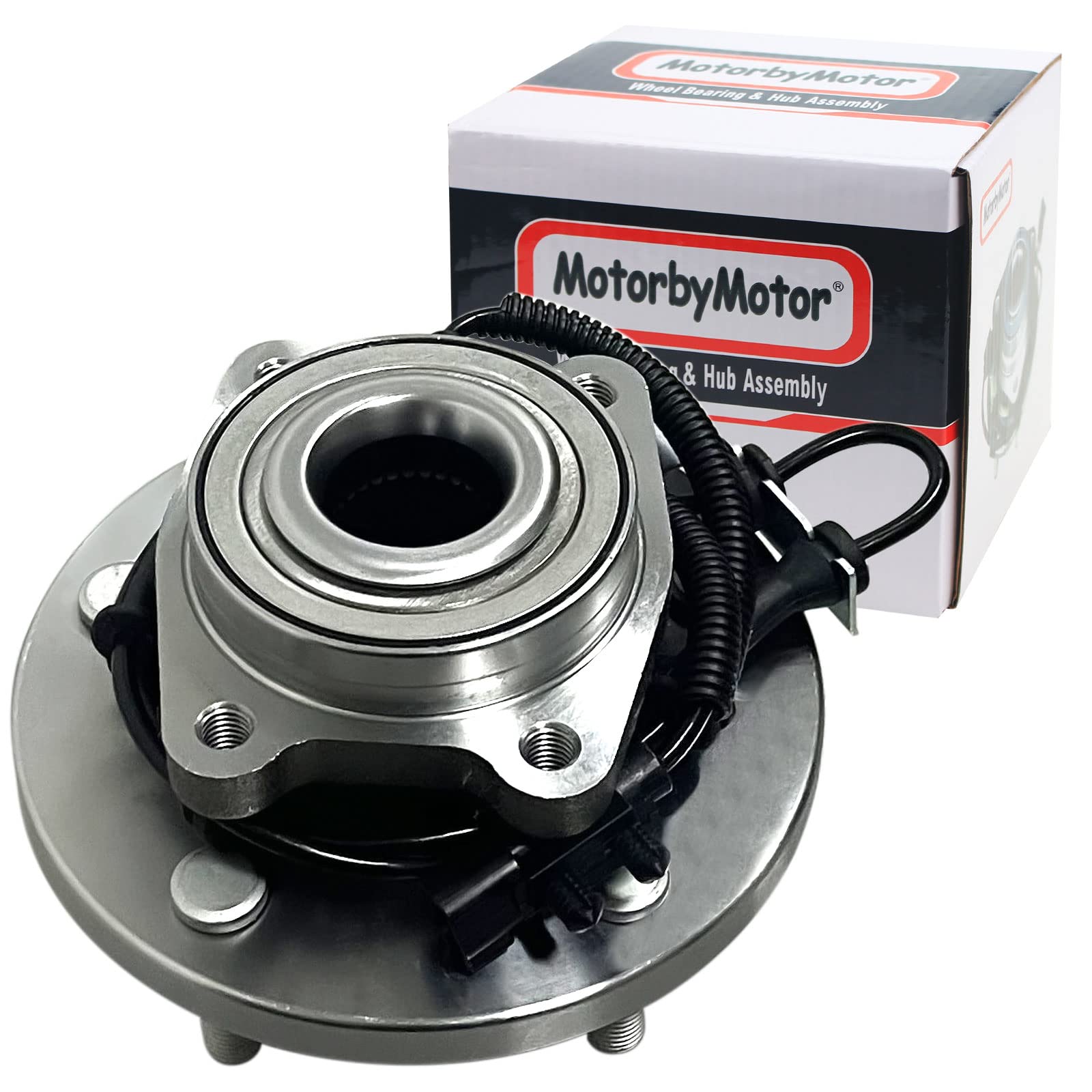 Motorbymotor 513273 Front Wheel Hub And Bearing Assembly Fits For 2008-2016 Dodge Grand Caravan, 08-16 Chrysler Town & Country,