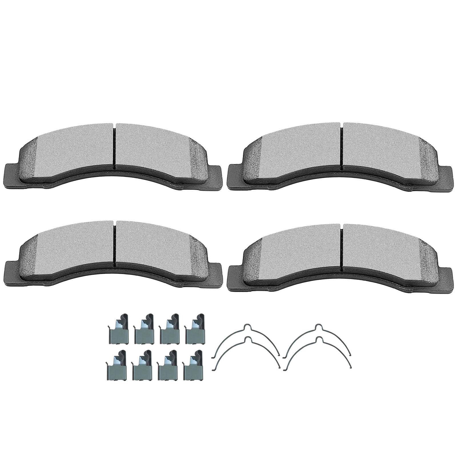 Scitoo Atd824C,D824-7625 Front Brake Pads Fit For 2000-2005 For Ford Excursion,1999-2004 For Ford F-250 Super Duty,1999-2004 For