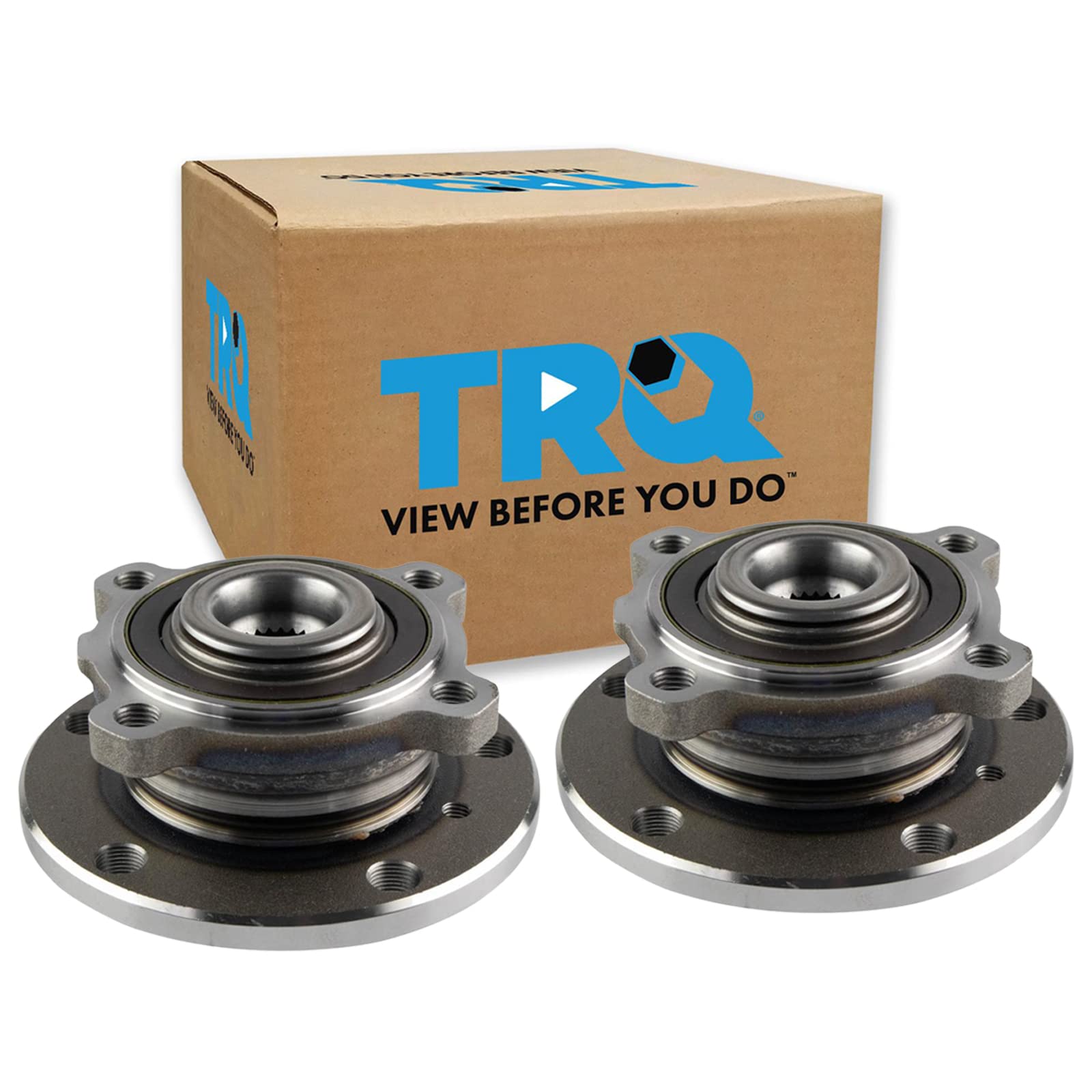 Trq Front Rear Wheel Hub Bearings Assembly Set Compatible With 2011-2016 Mini Cooper Countryman 2013-2016 Cooper Paceman