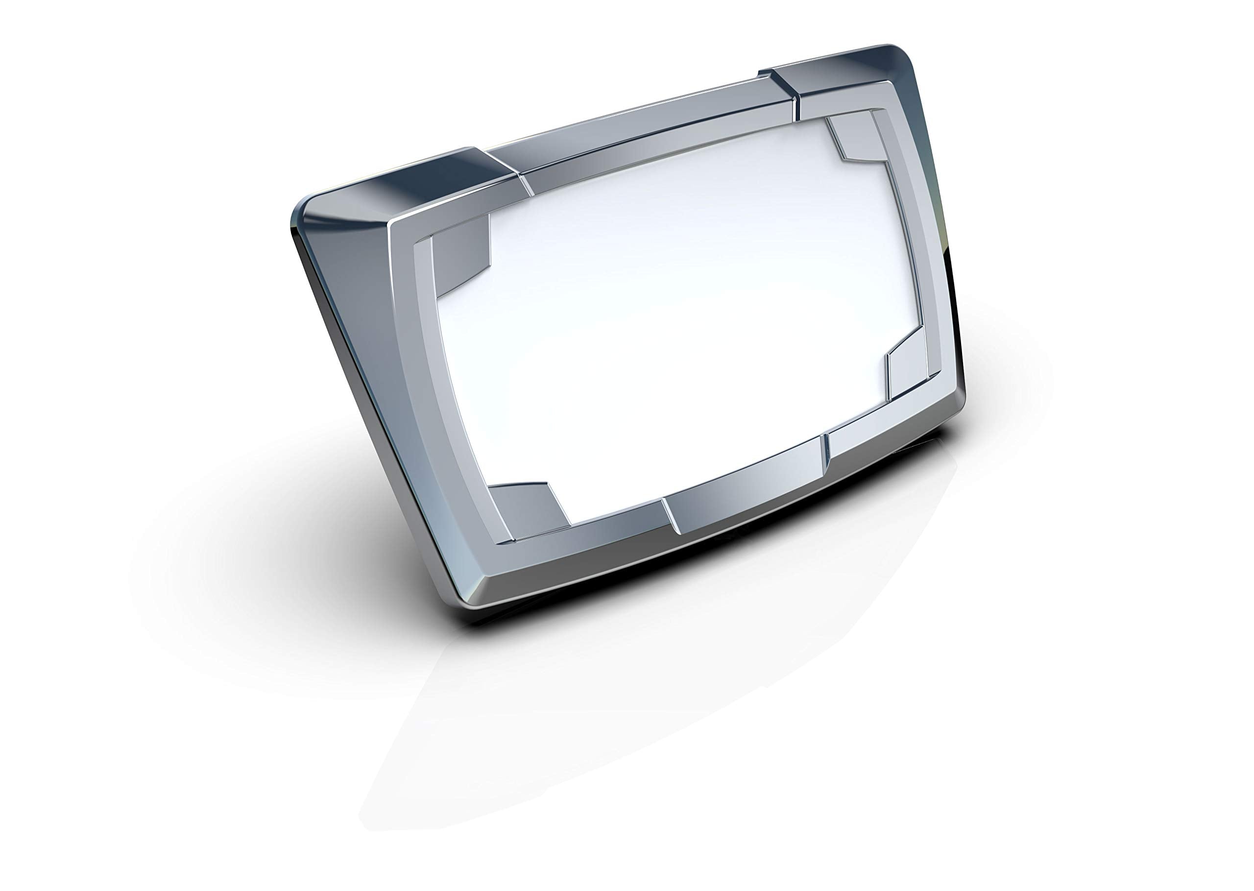 Goldstrike License Plate Frame (Chrome) For Gold Wing