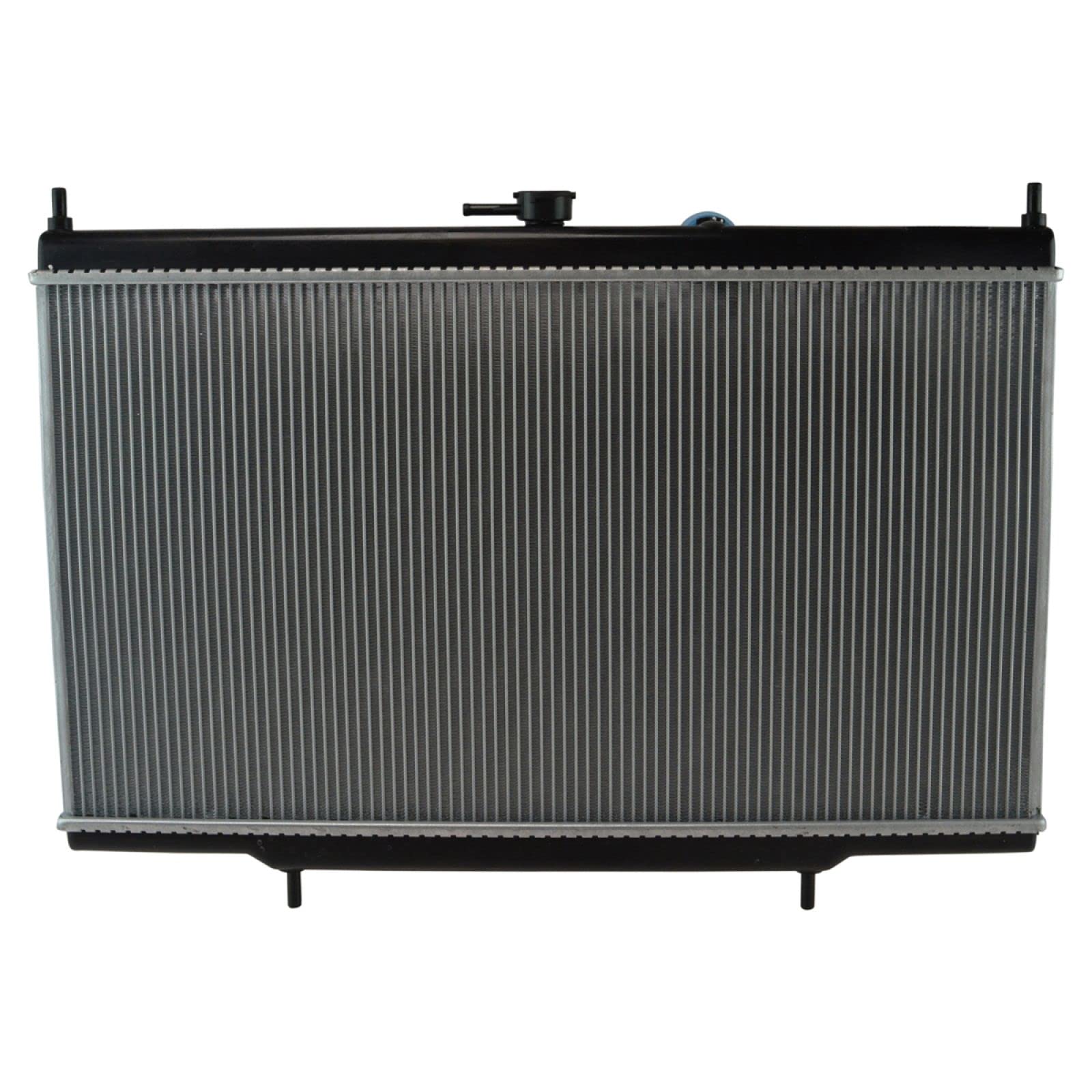 Trq Radiator Assembly Aluminum Core Compatible With 07-12 Nissan Sentra Cu2998 Ni3010211