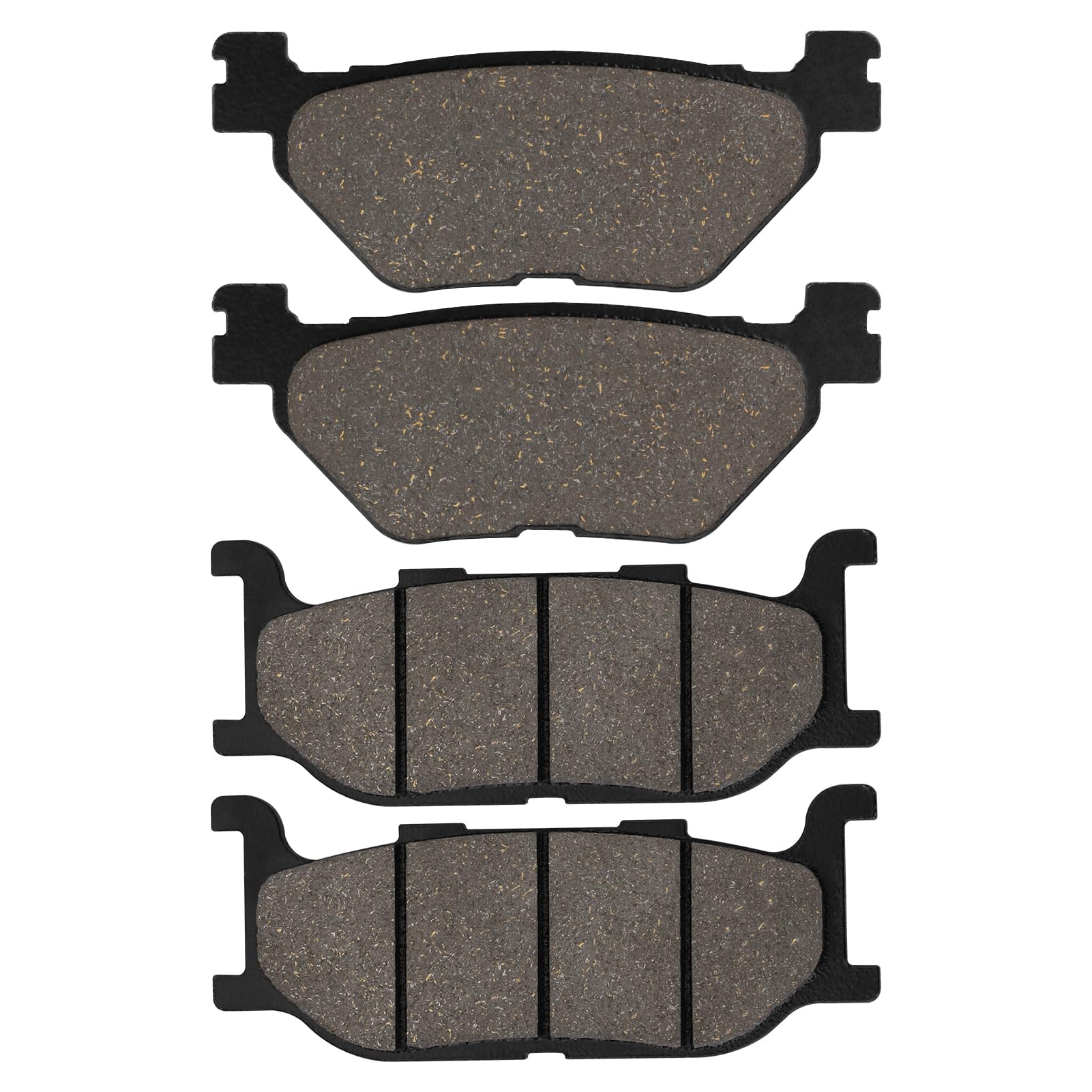 Cyleto 3D8-25806-00-00 Brake Pads for YAMAHA XVS950 V-Star 950 Tour 2009-2014 / XVS950A Midnight Star 2009-2013 / XVS950R XVS 95
