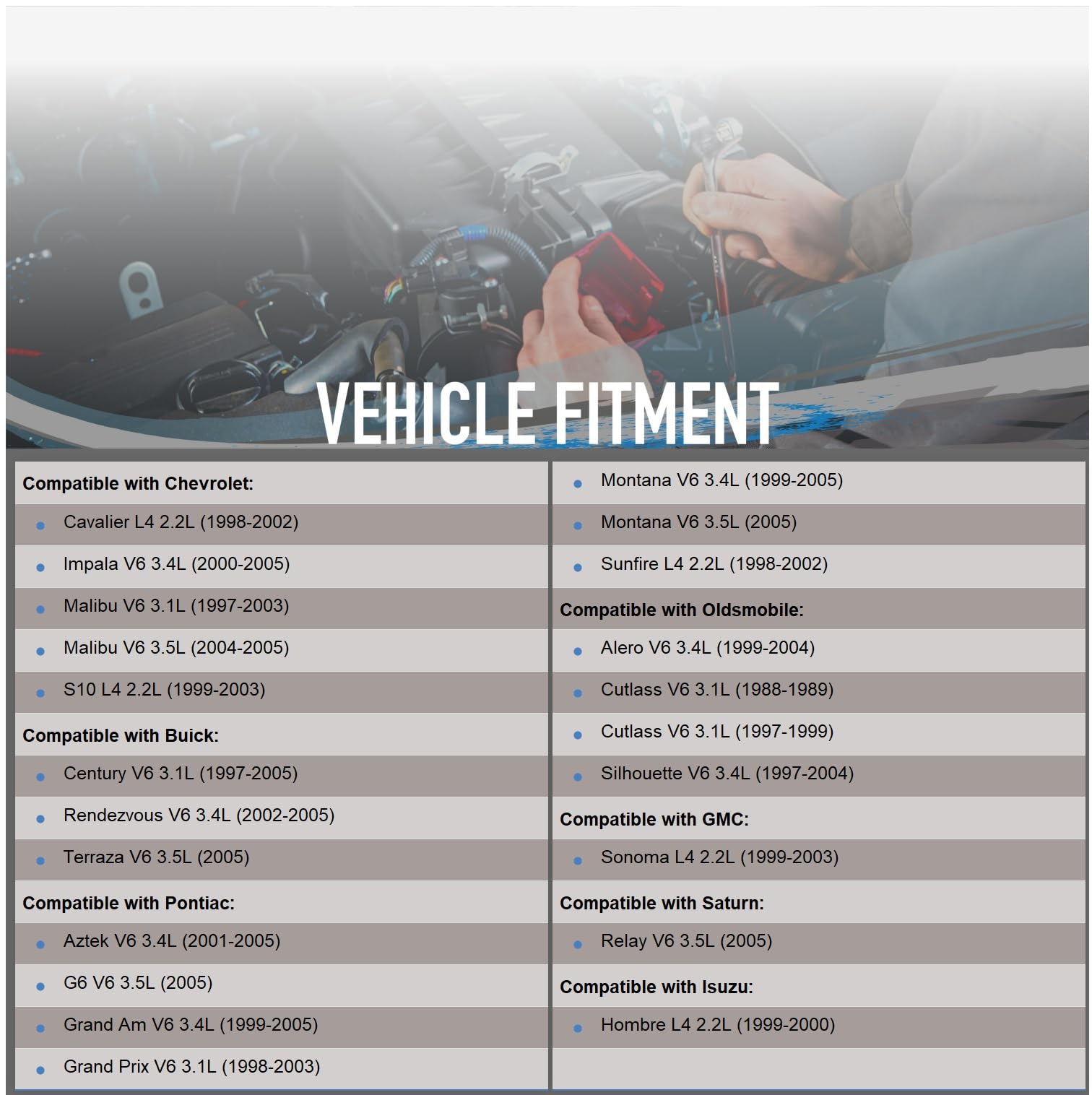 Oeg Parts New Starter Compatible With Buick Chevy Gmc Olds Pontiac Saturn 2.2 2.2L 3.1L 3.1 3.4L 3.4 3.5L 3.5 V6 1997-2004 10465