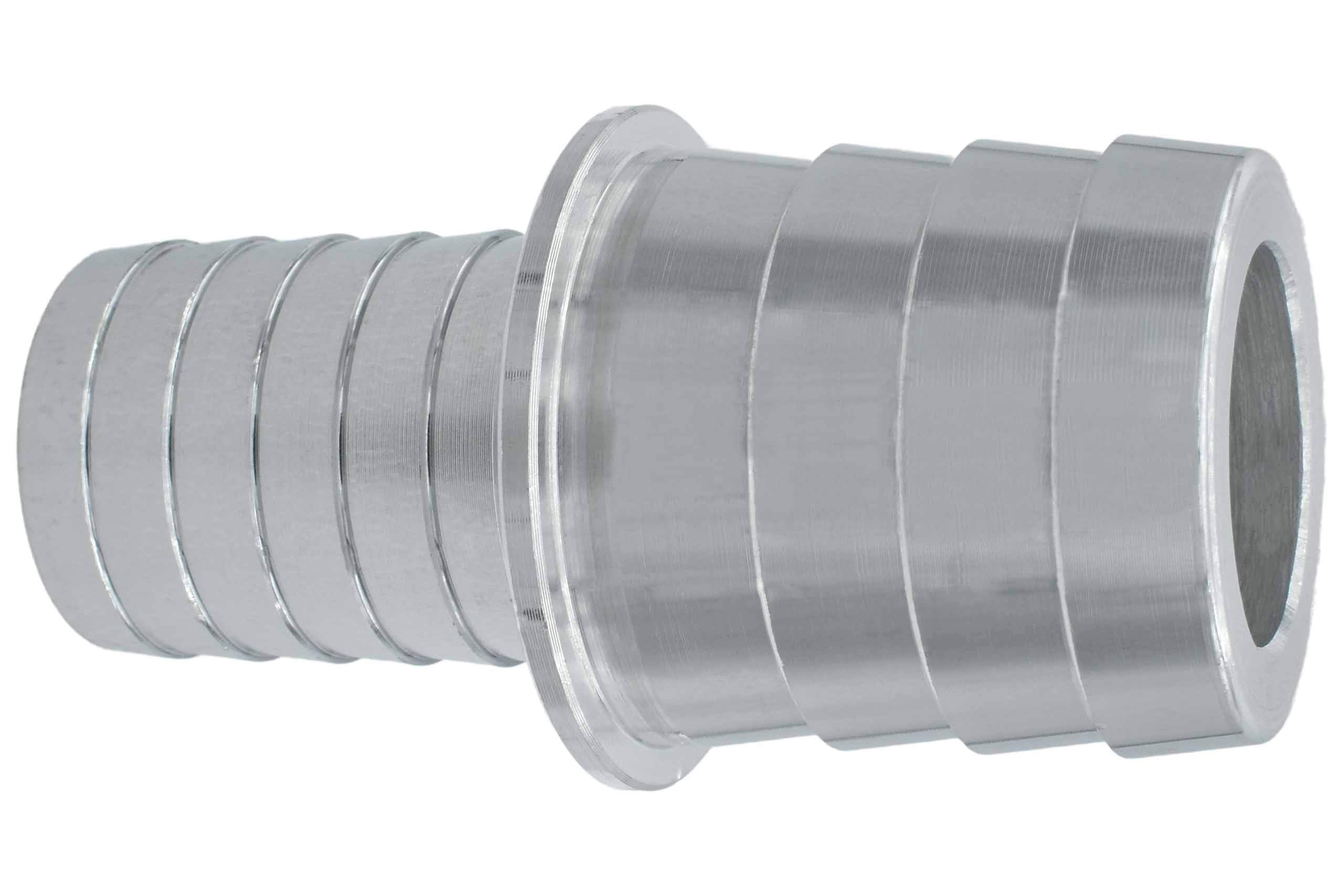 ICT Billet 1-1/4'' to 1-1/2'' Inch Hose Barb Splice Coupler Repair Reducer Fitting Adapter Connector Radiator Coolant Intercoole