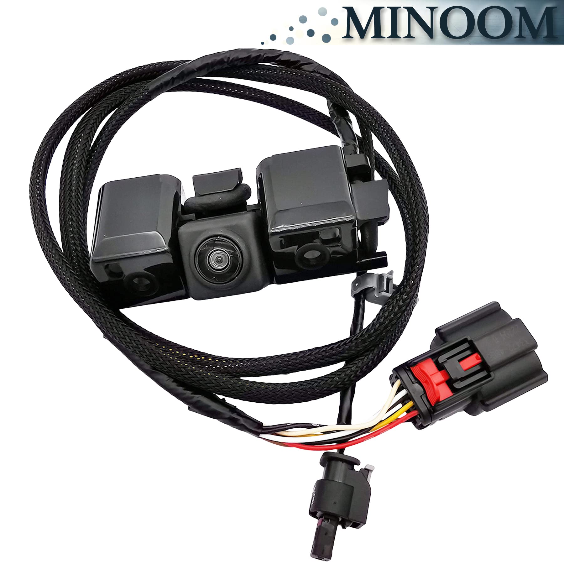Minoom 84062896 Backup Camera 8-Pin Rear View Tailgate Parking Camera Replacement For Chev-Y Silverado G-M-C Sierra 1500 2500 35