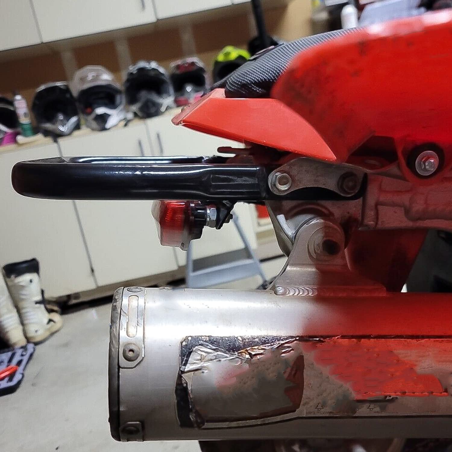 Ecotric Rear Grab Bar Bumper Compatible With Honda Trx 450R All Year Honda Trx450R