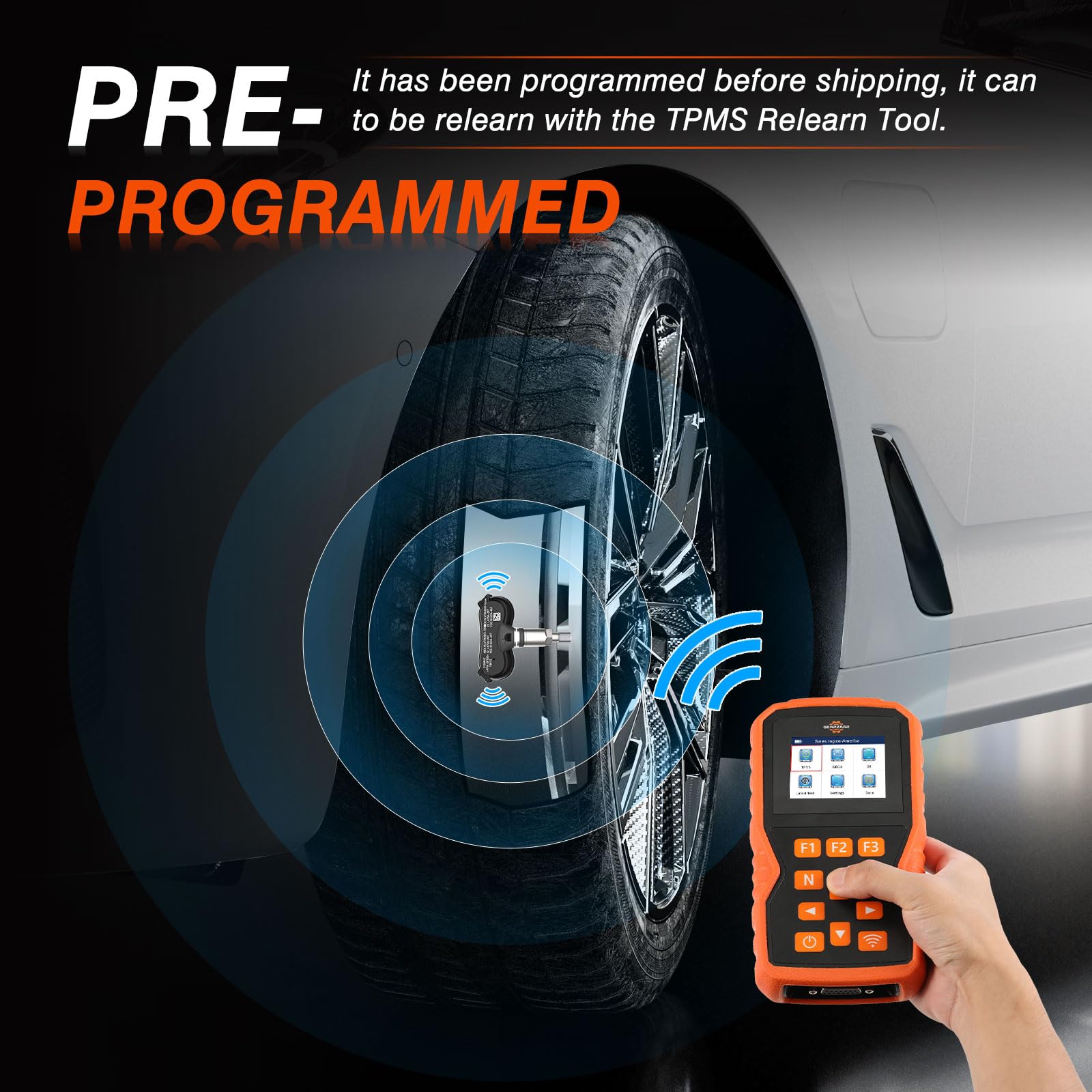 ISINFLASH TPMS Sensors for Toyota Sienna 2006-2020, Sequoia 2006-2017, Tundra 2006-2017, 315MHz Pre-Programmed Tire Pressure Mon