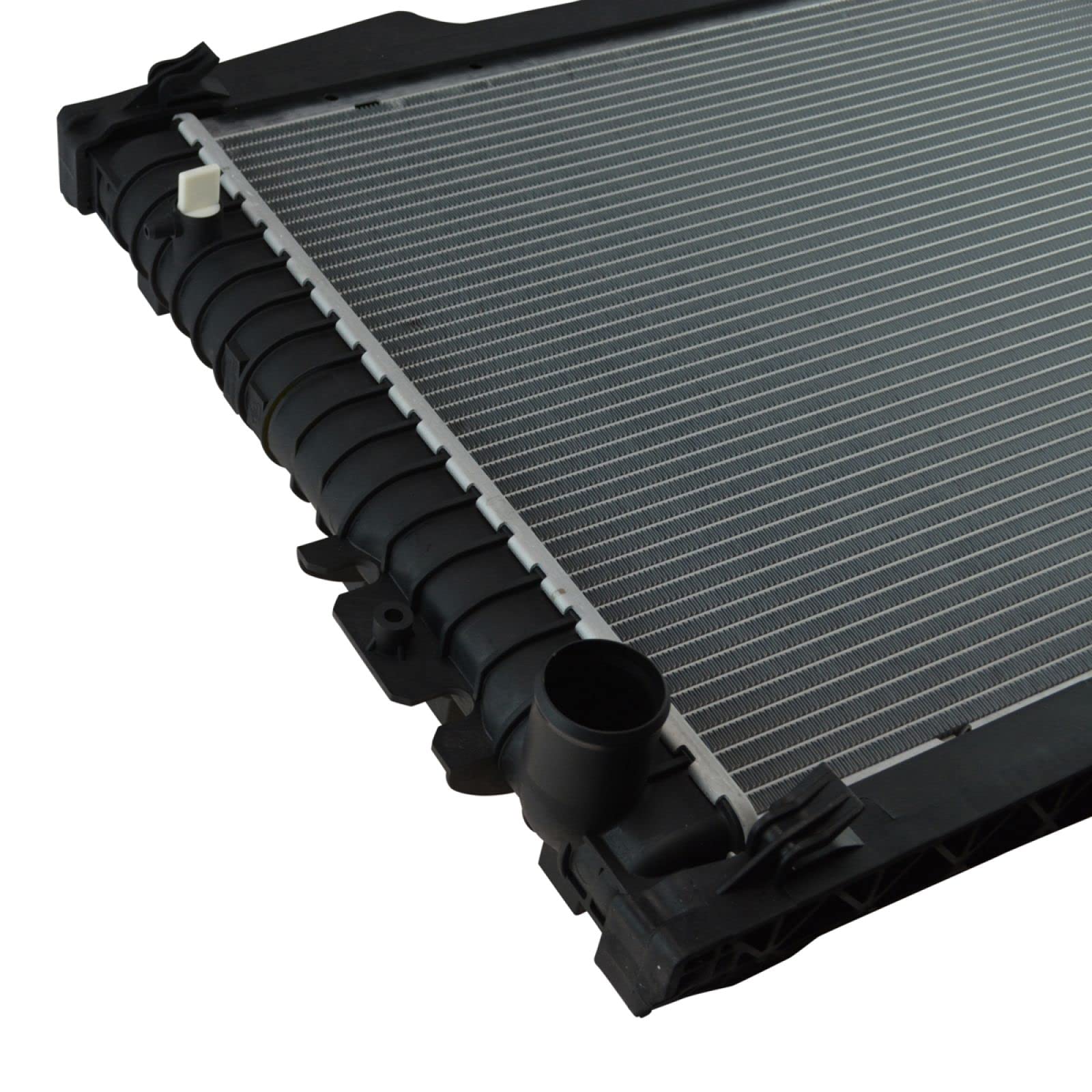 Trq Radiator Assembly Aluminum Core Compatible With 07-09 Chrysler Aspen 04-09 Dodge Durango Ch3010316 Ch3010317 Cu2738 Cu2739