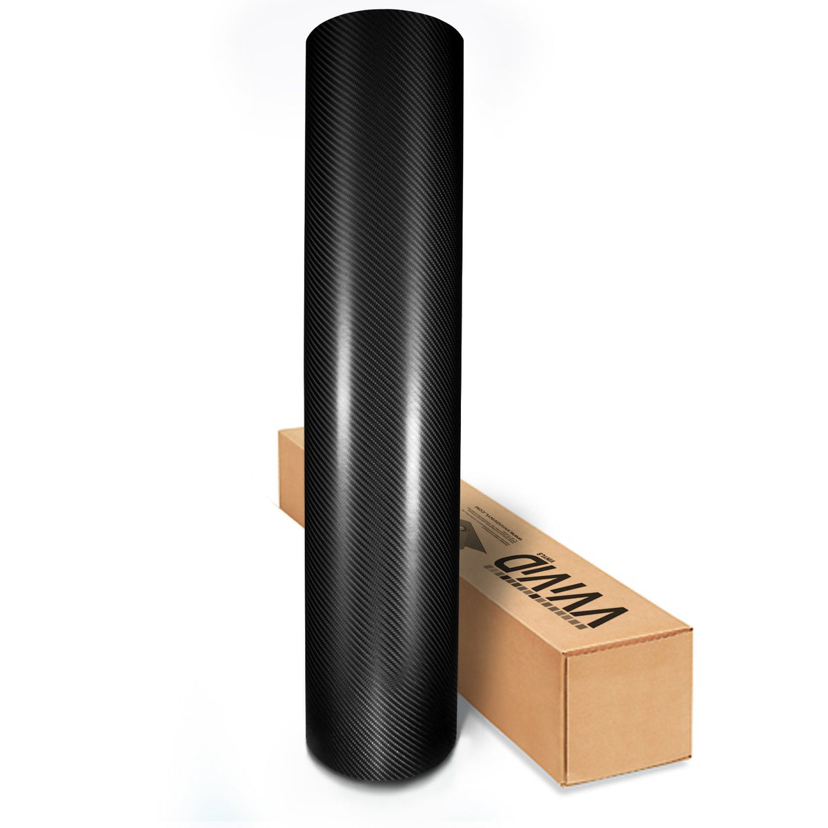 VViViD Black True R Carbon Fiber Vinyl Wrap Roll with Air Release Technology (15 Foot by 5 Foot)