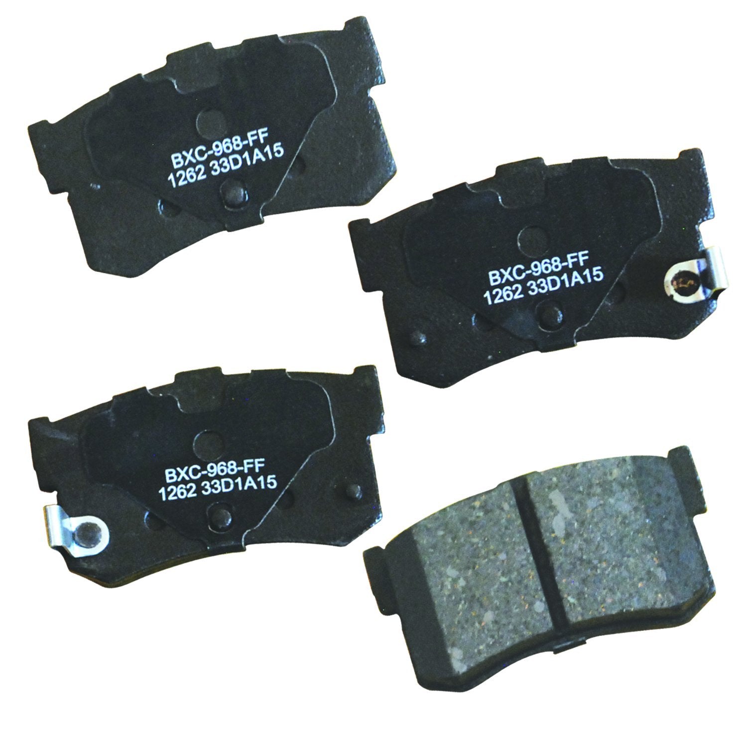 Bendix Premium Sbc1262 Ceramic Rear Brake Pads For Hyundai Sonata 1998-1995