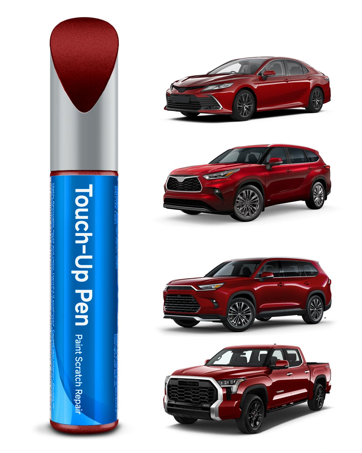3R1 Matador Red Mica Touch Up Paint Compatible with Toyota Exact Match Touch Up Paint Car Scratch Repair