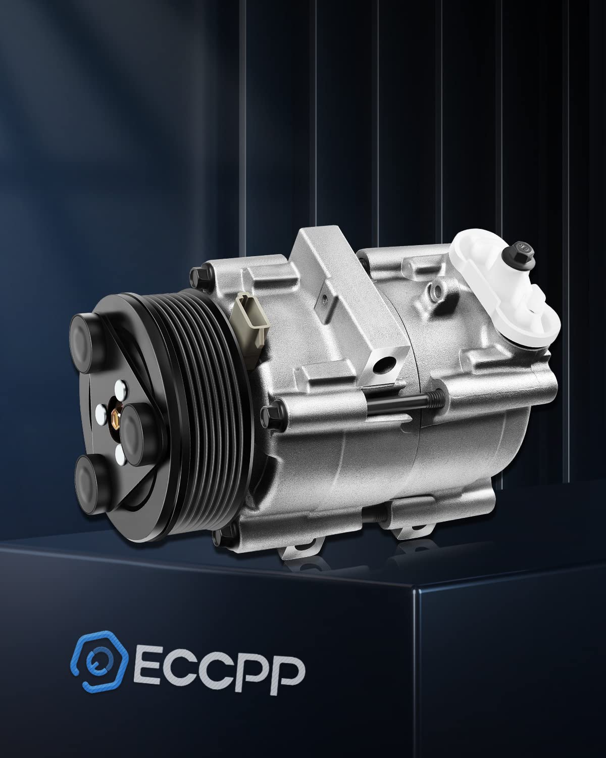 Eccpp Ac Compressor With Clutch 1994-2007 Fit For Ford For F-150 For F-250 For F-350 For F450 For F550 For Ford Mustang For Merc
