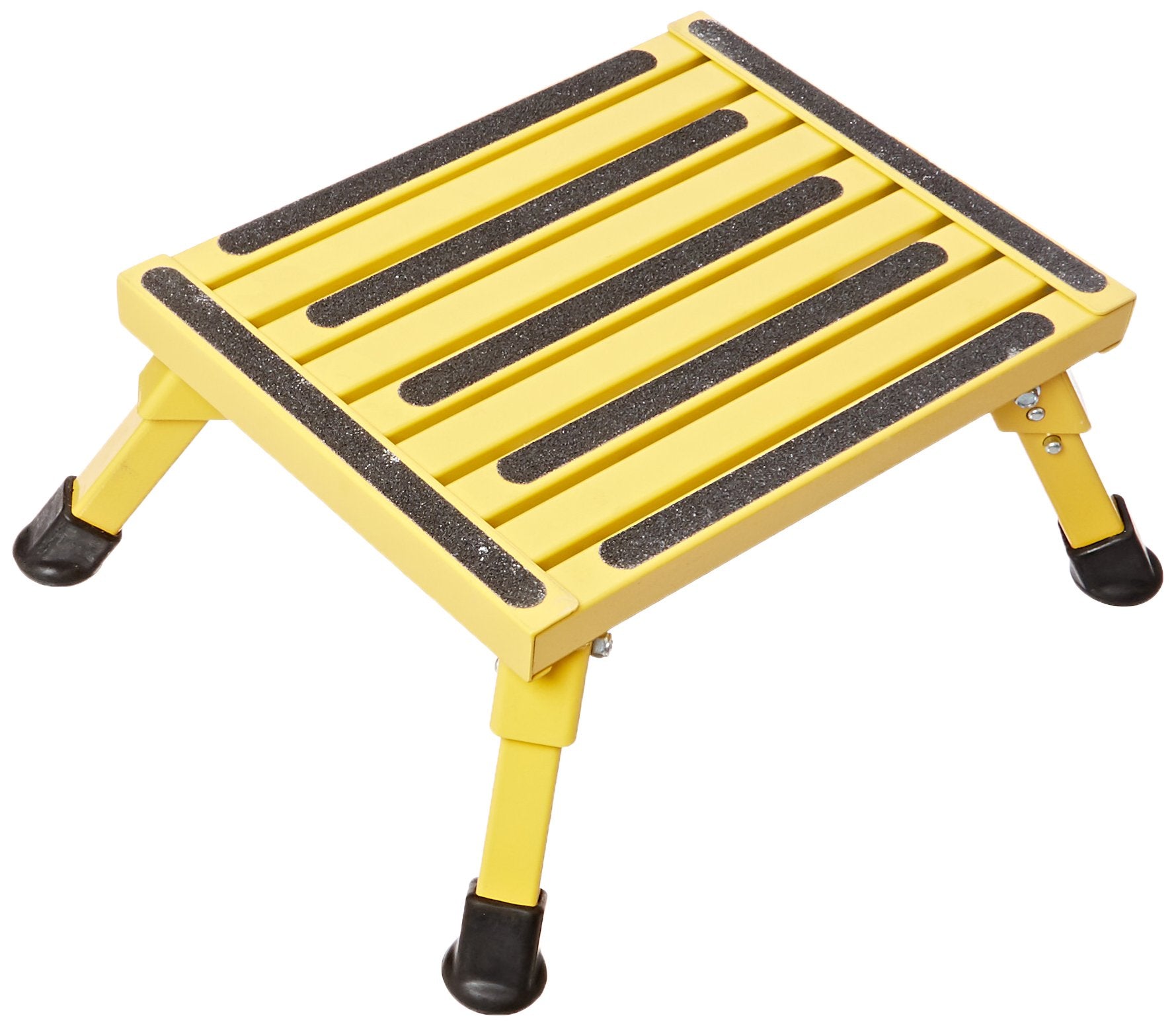 Safety Step S-08C-Y Yellow 11'' X 14'' Small Folding Step