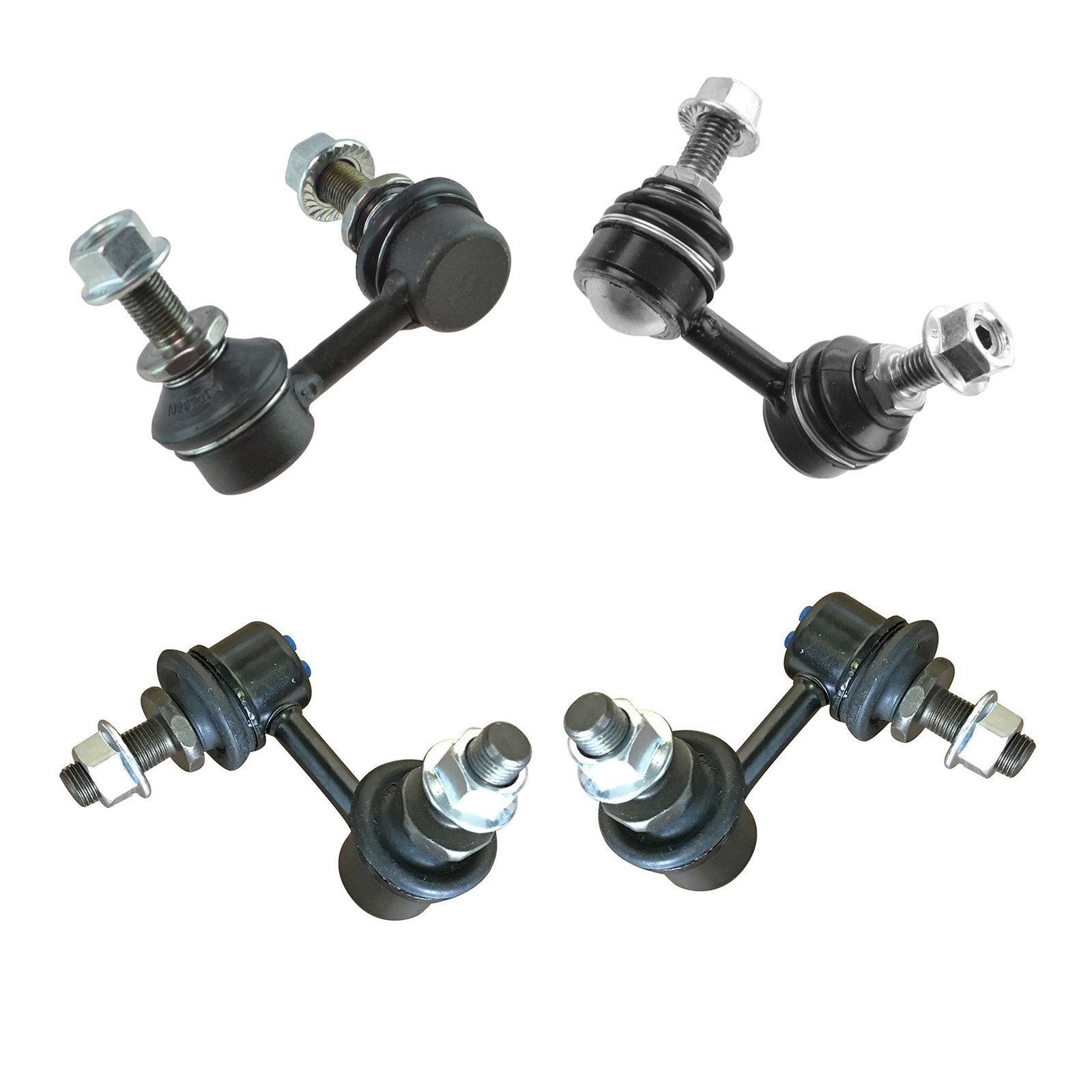 Trq Front & Rear Sway Bar Stabilizer Link Set Compatible With 2005-2012 Nissan Pathfinder