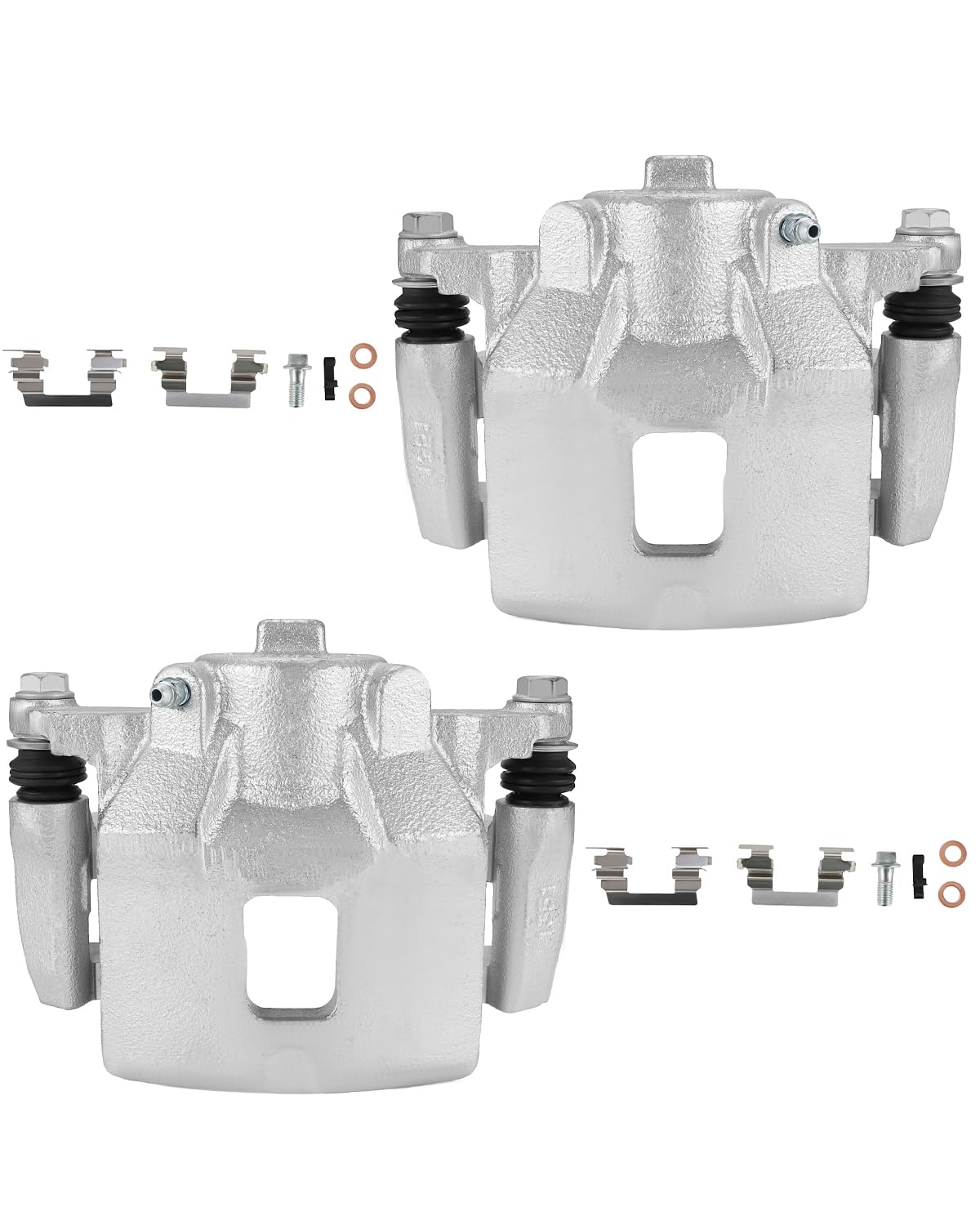 cciyu Front Left + Right Brake Calipers With Bracket 18B4881 18B4880 For Chevrolet 2005-2010 For Pontiac 2005-2009 (2PCS)