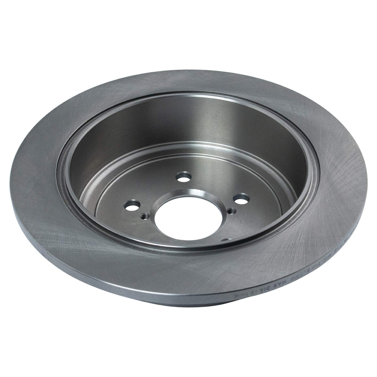 Trq Rear Brake Pad & Rotor Kit Brake Pads Brake Rotor Semi-Metallic Compatible With 2009-2013 Subaru Forester 2008-2014 Impreza