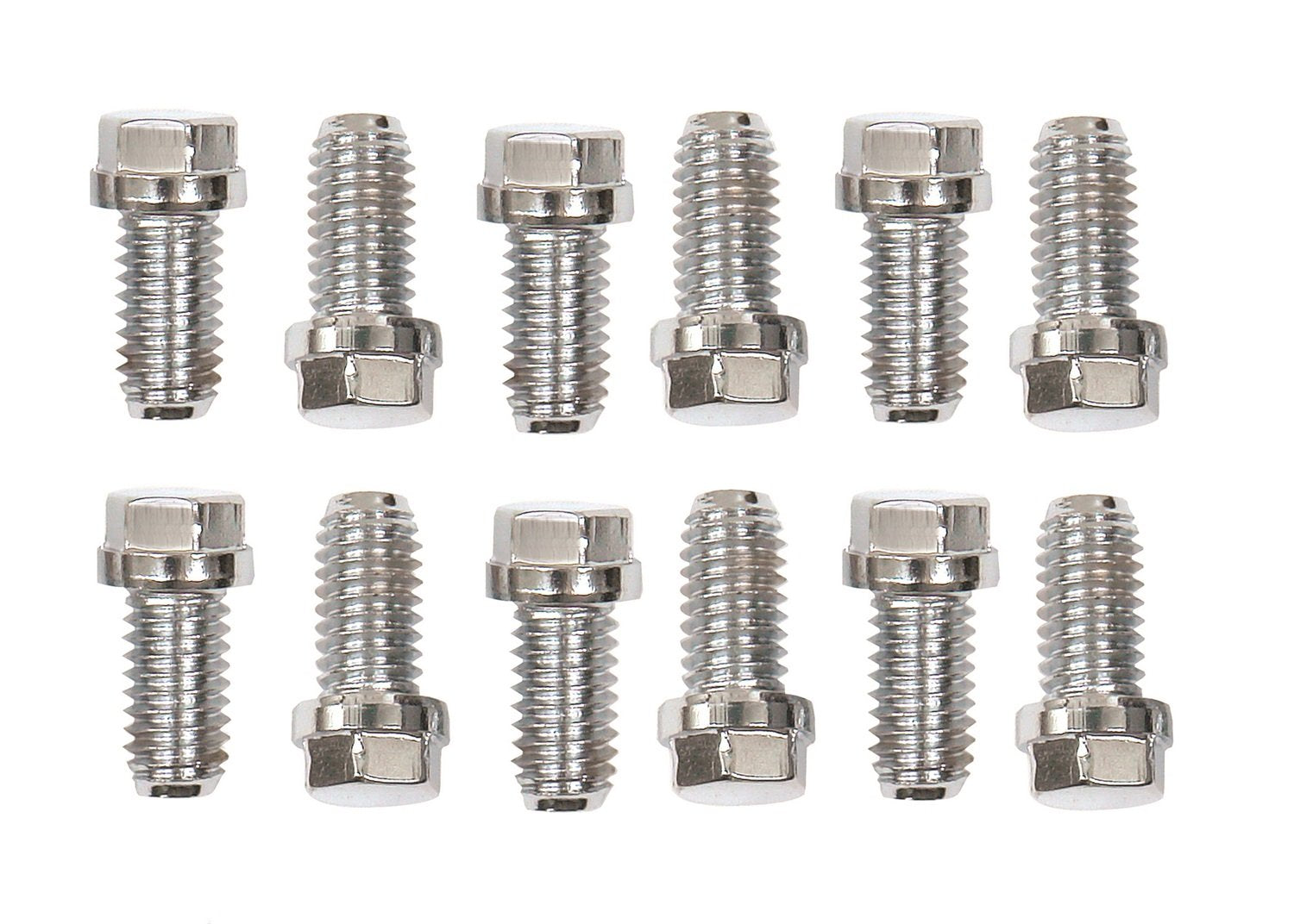 Mr. Gasket Stainless Steel Header Bolts, 3/8-16X3/4 12Pc, Silver (2210G)