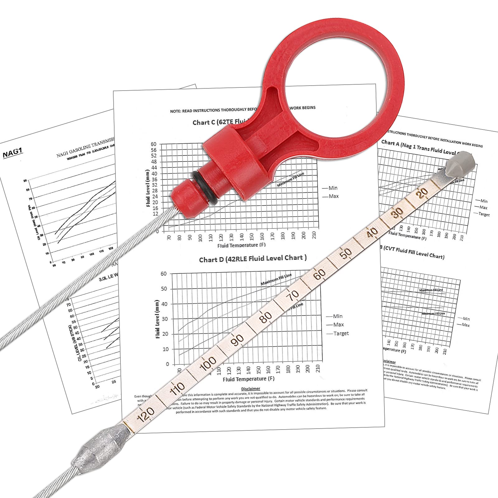 Transmission Dipstick for Jeep Liberty Patriot Dodge Nitro Caliber Charger Chrysler 300 Town Country 2.7 3.5 3.6 3.7 5.7 6.1 6.4