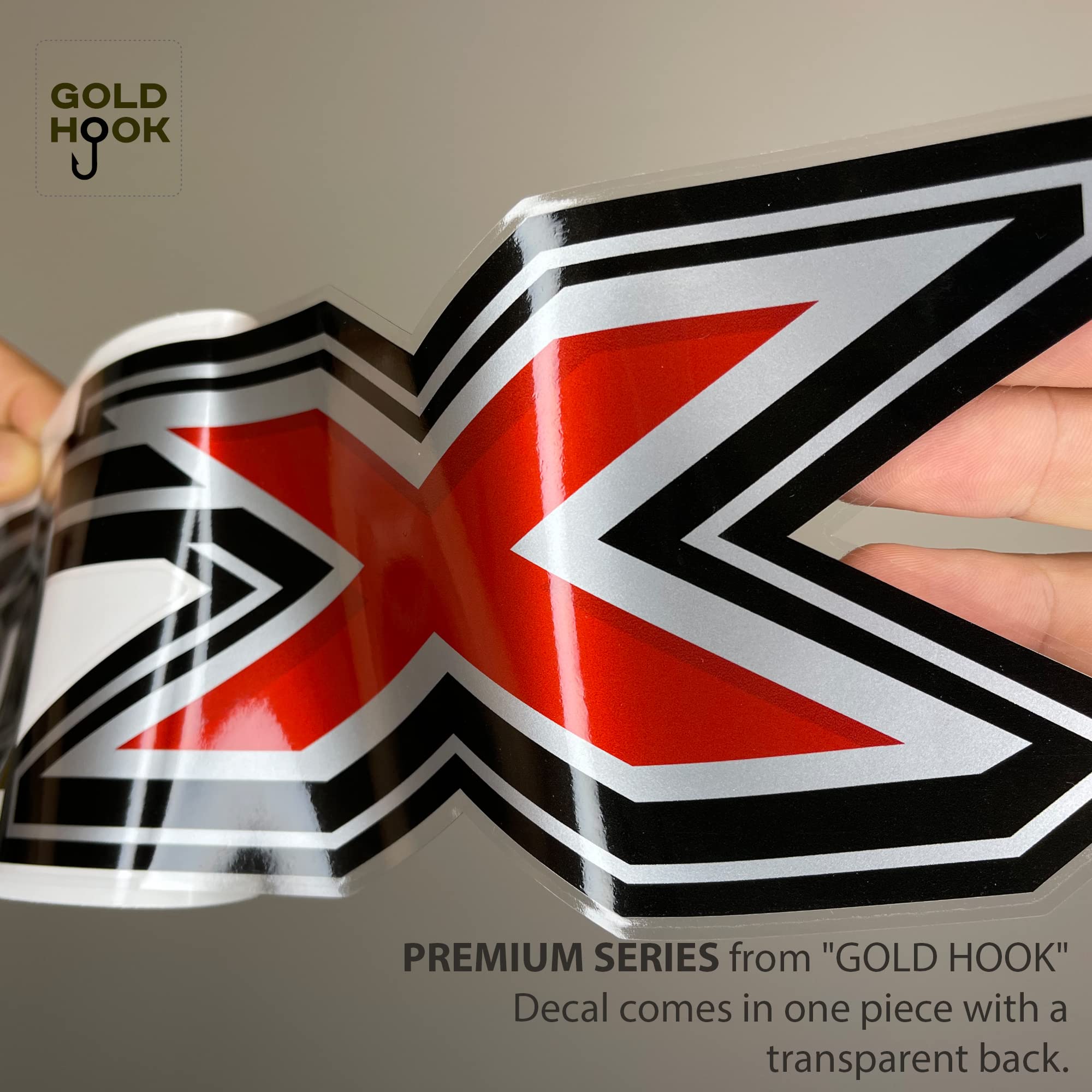 Ford F150 Stx Decal Off Road Replacement Sticker, Compatible With Ford F150 Truck, Set Of 2, Premium Series (Metallic Finish)