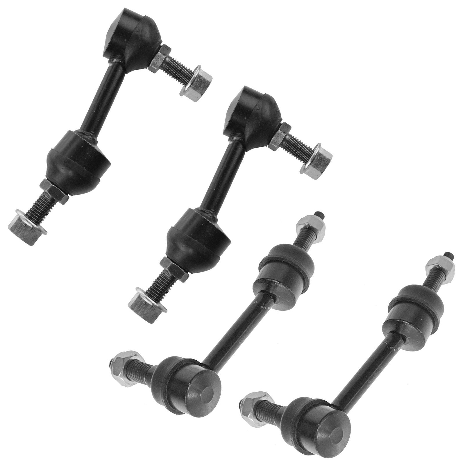 Trq Front & Rear Sway Bar Stabilizer Link Set Compatible With 2003-2005 Ford Expedition Lincoln Navigator