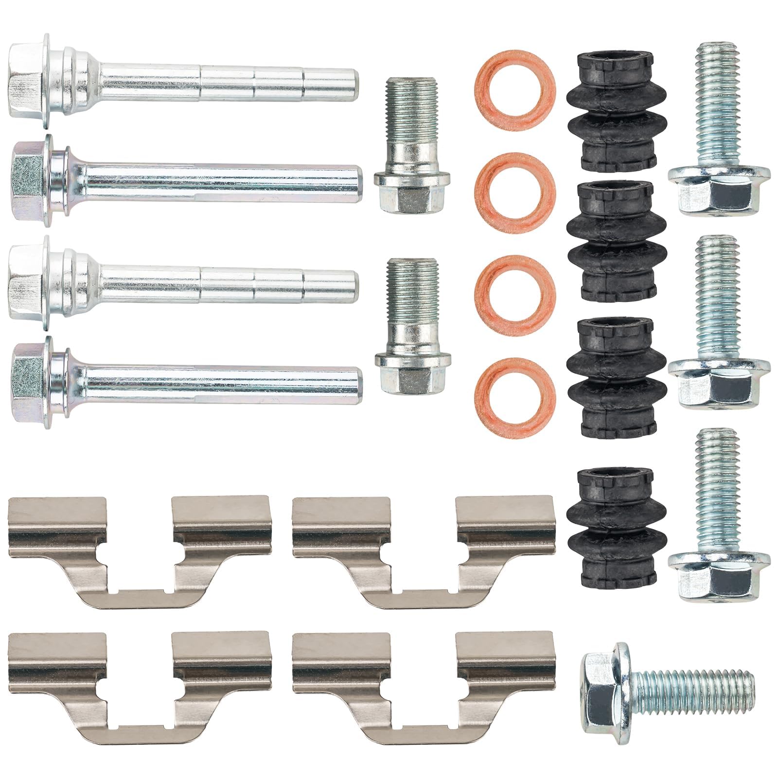 Kax Disc Brake Caliper Assembly Fit For Volkswagen Beetle 1998-2000, Jetta 2000, Cabrio 1999-2002, Golf 1999, Audi Tt 2000, Rear
