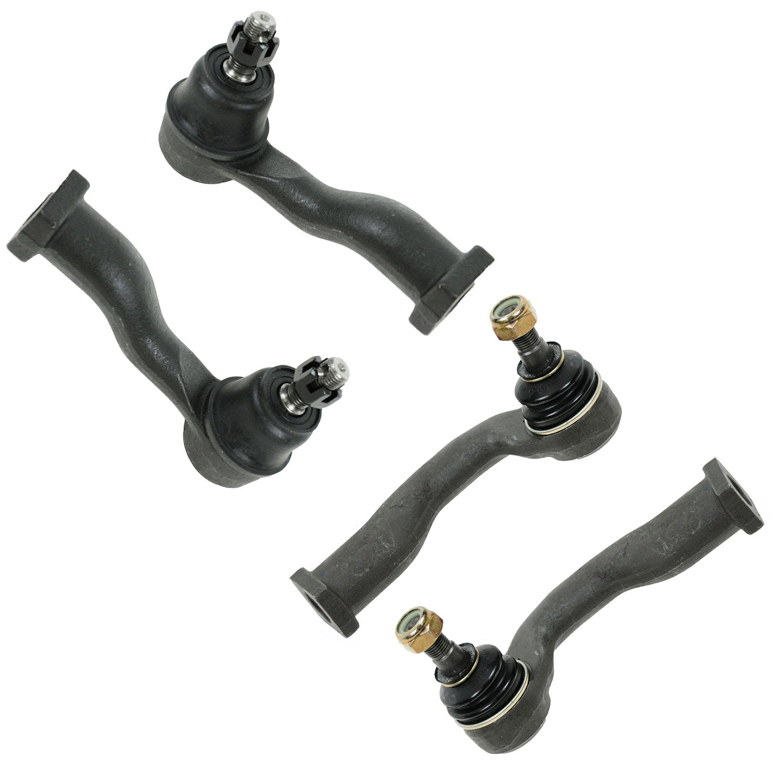 Trq Front Tie Rod Set Compatible With 1995-2002 Kia Sportage